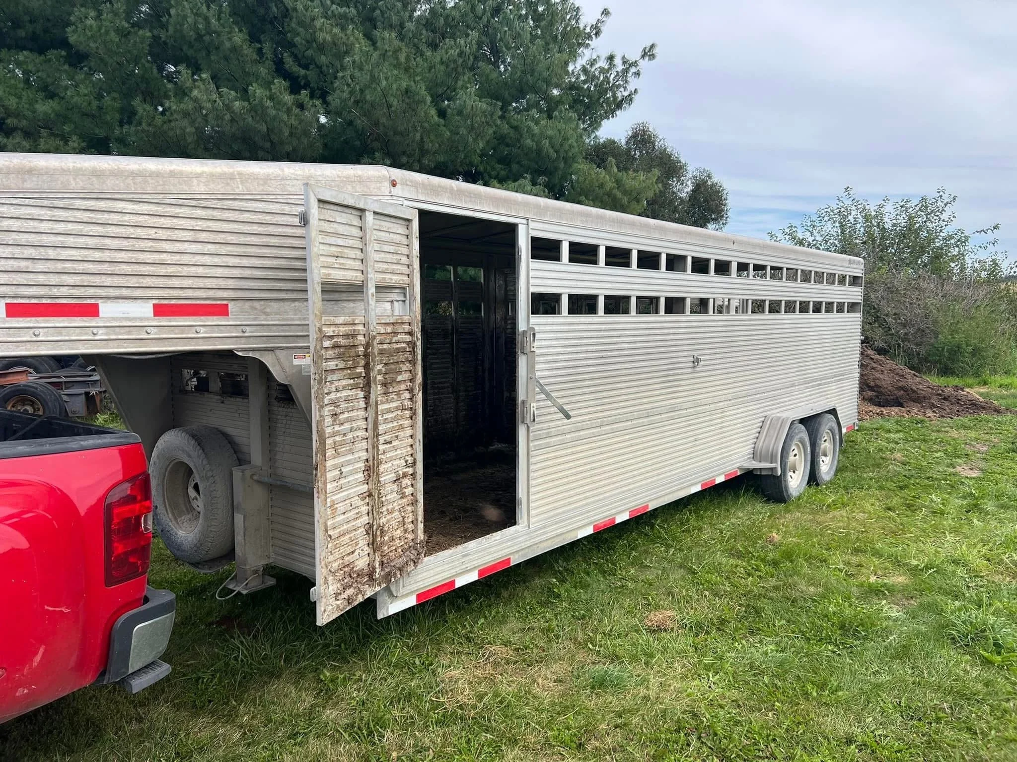 Cattle Trailer Before 