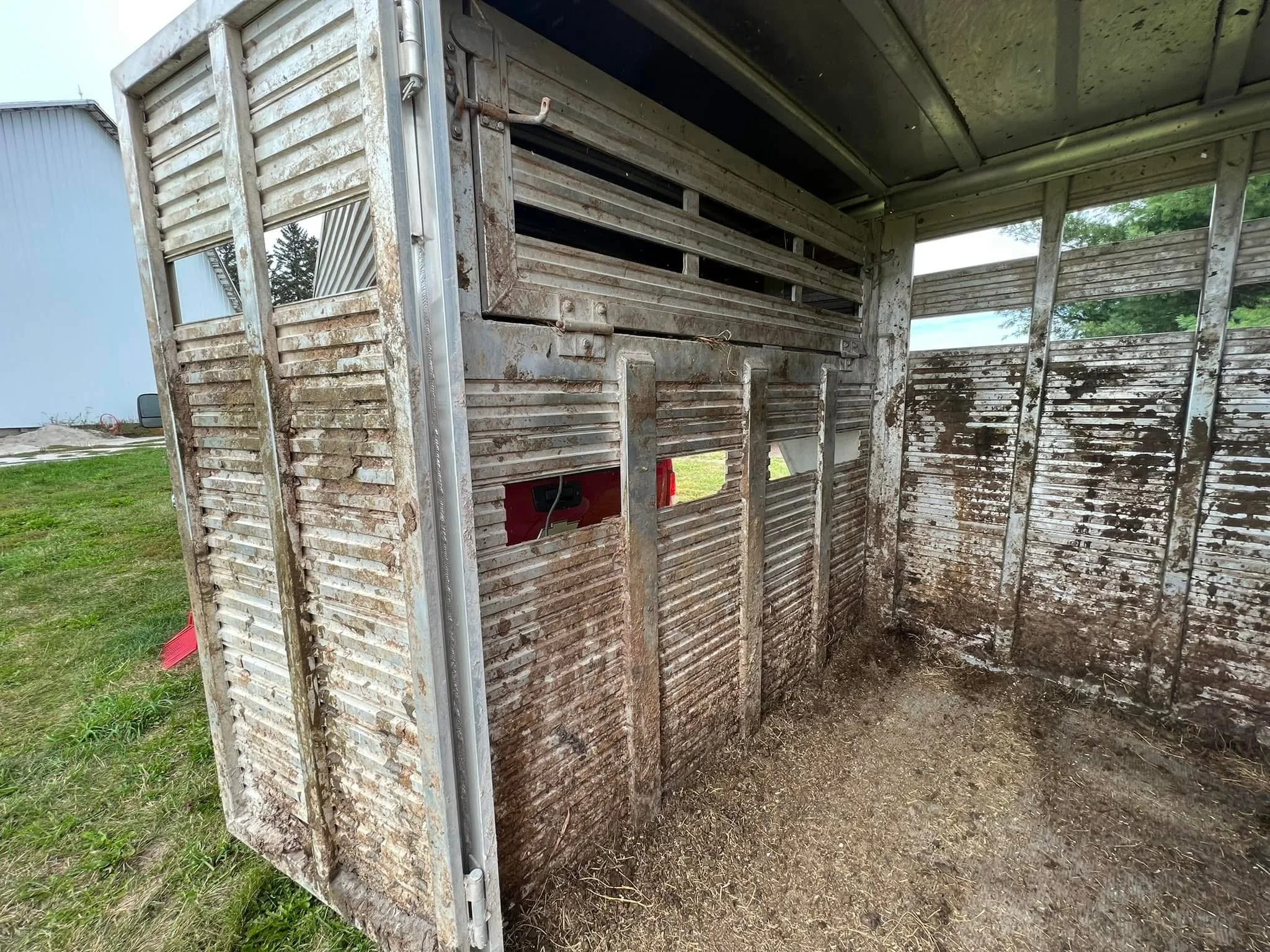 Cattle Trailer Before