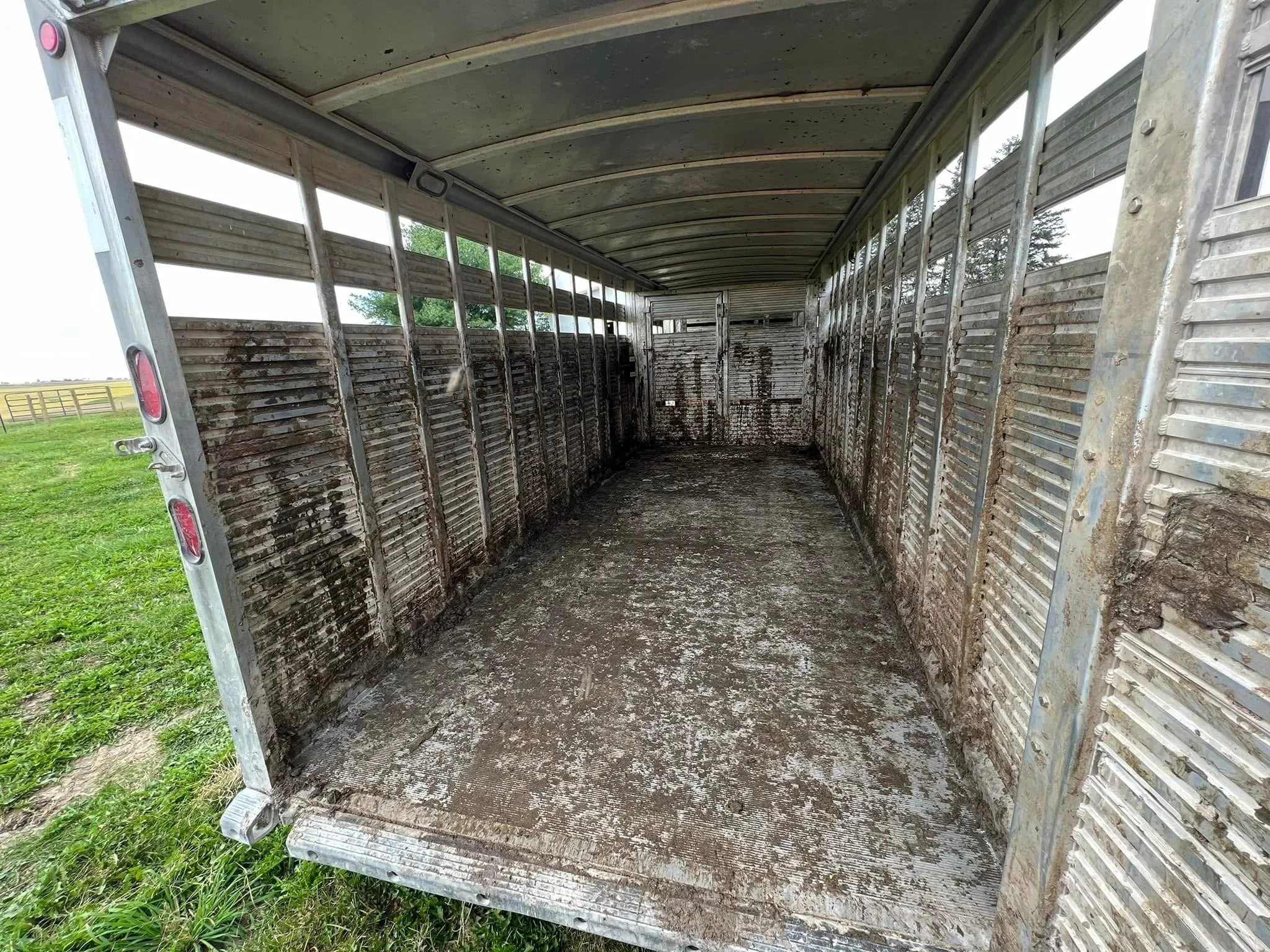 Cattle Trailer Before 