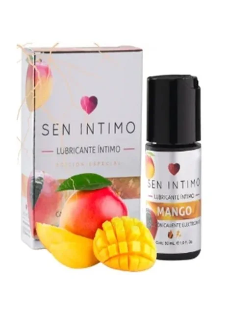 LUBRICANTE ELECTRIZANTE MANGO CALIENTE SEN INTIMO 30ML