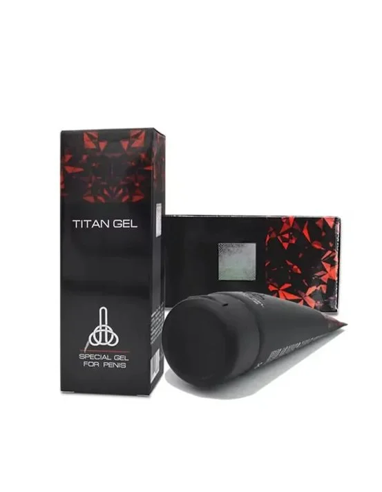 GEL AGRANDA PENE TITAN ROJO
