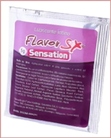 LUBRICANTE MULTIORGASMO SENSATION 5G FLAVOR SEX