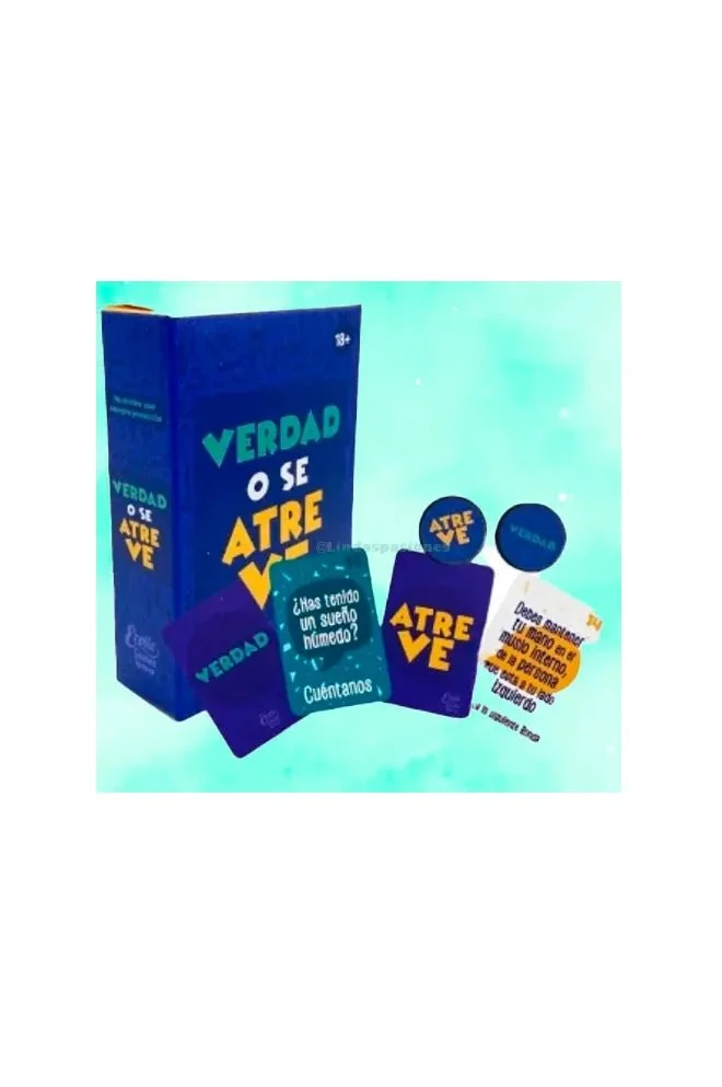 JUEGO CARTAS VERDAD O SE ATREVE EROTICO