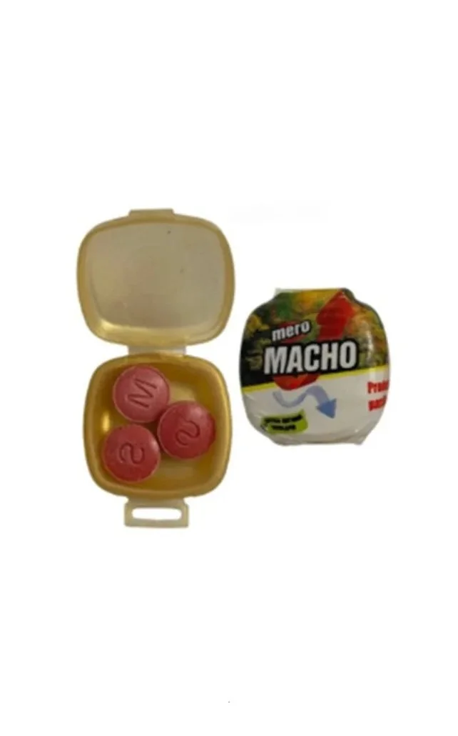POTENCIADOR SEXUAL MASCULINO MERO MACHO PASTILLERO X3
