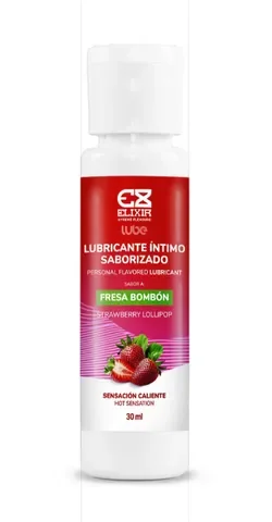 LUBRICANTE SABORIZADO FRESA BOMBON ELIXIR1.webp
