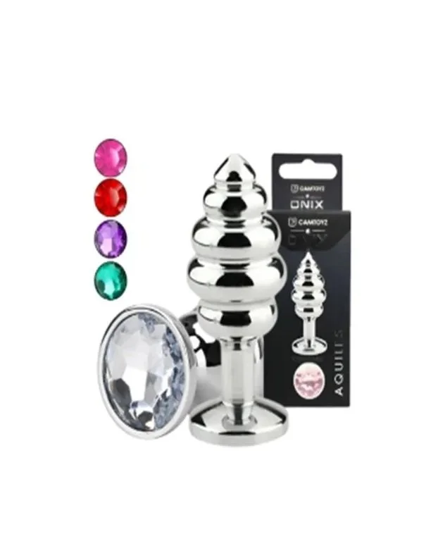 PLUG ANAL METALICO ONIX  TALLA S