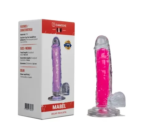 DILDO REALISTA MABEL ROSADO