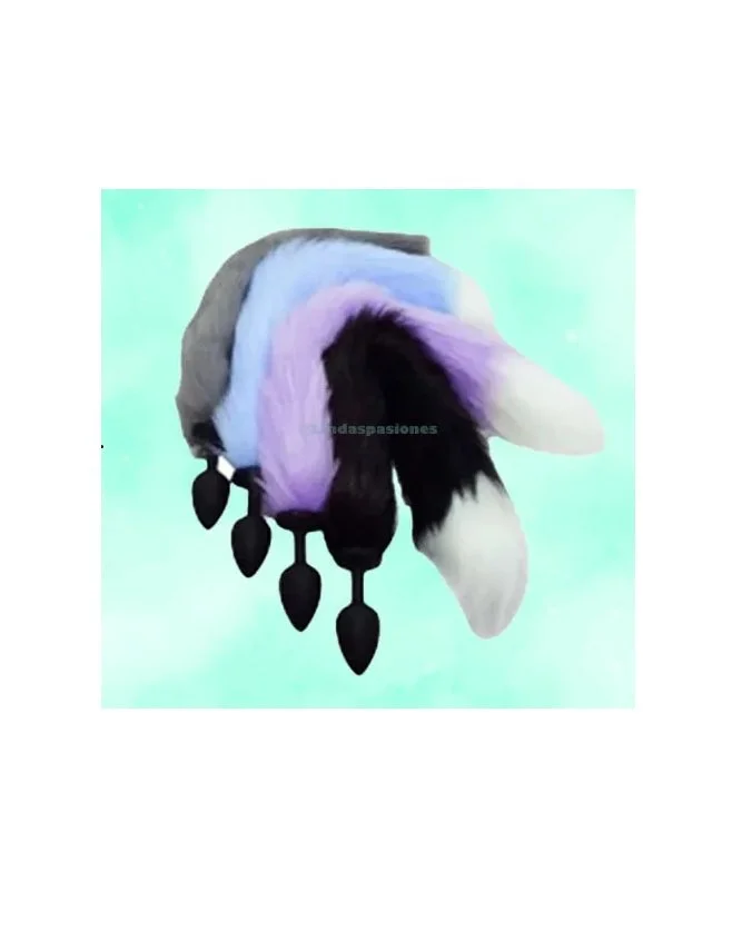 PLUG ANAL COLA DE ZORRO SILICONA TAIL FOXY