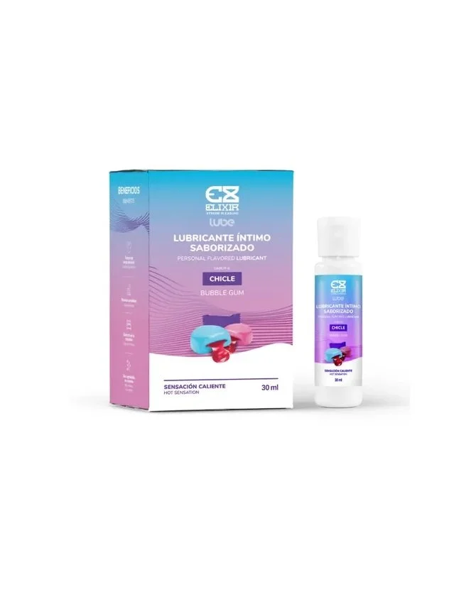 LUBRICANTE SABORIZADO CHICLE ELIXIR