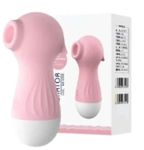 SUCCIONADOR DE CLITORIS VIBRADOR RECARGABLE SEA HORSE.webp