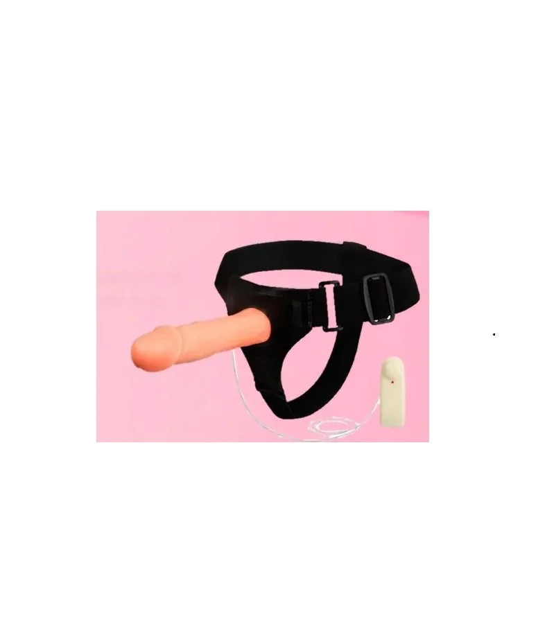ARNES CON DILDO HUECO Y VIBRADOR WEAR
