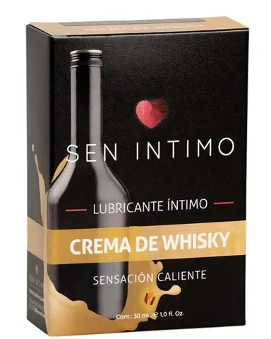 LUBRICANTE INTIMO CALIENTE CREMA DE WHISKY 30 ML