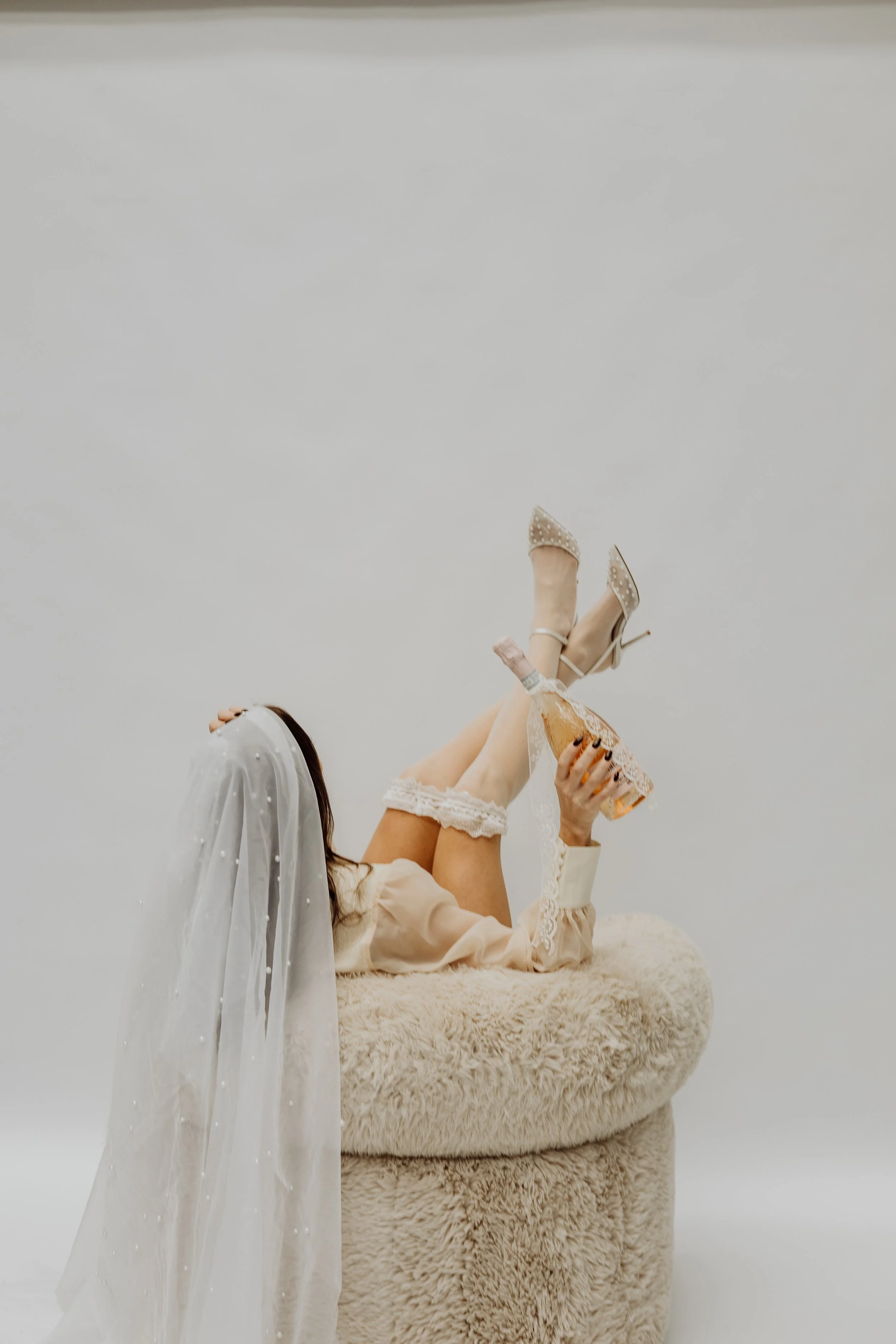 Bridal hair styling service at a full-service salon in Akron OH