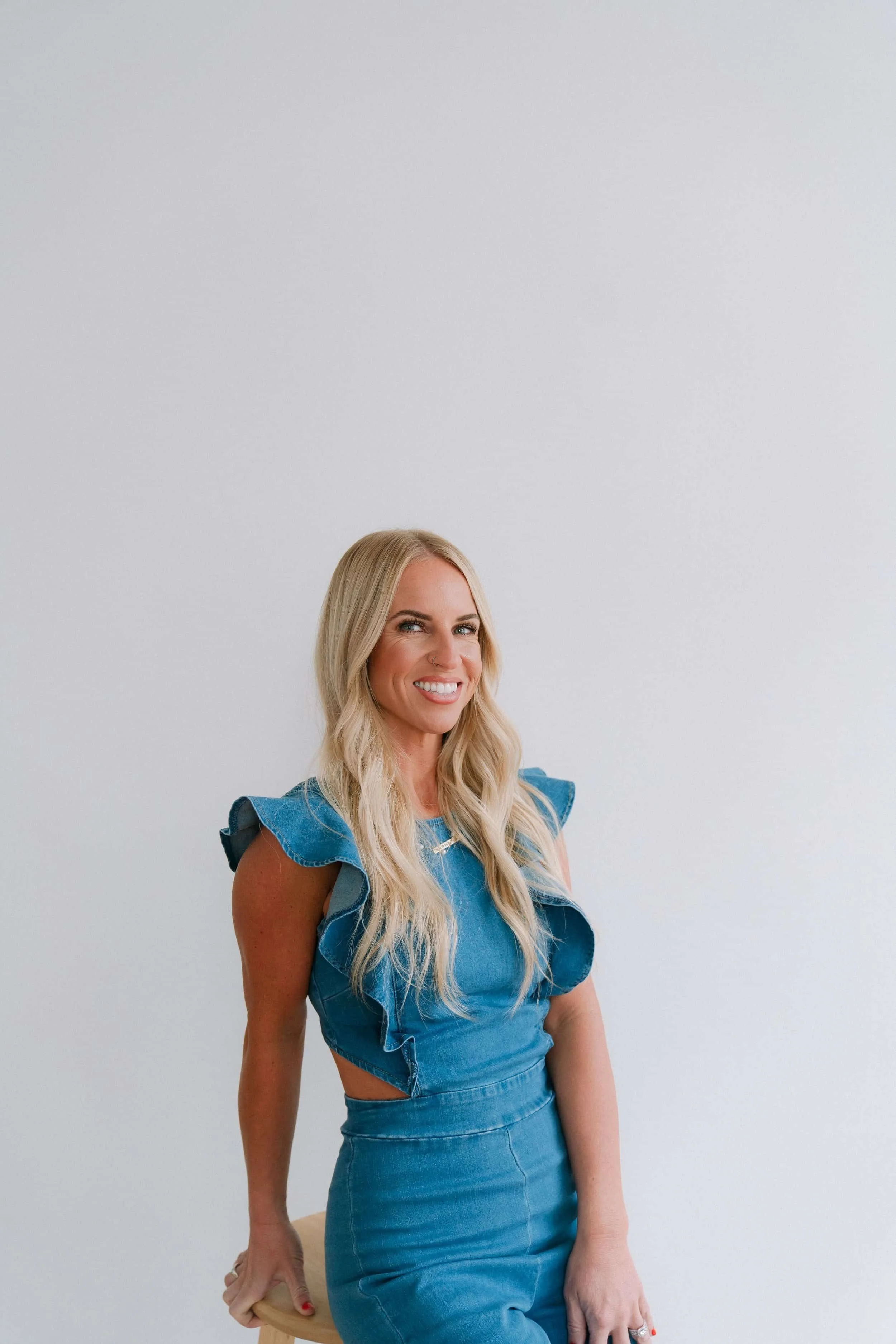 Professional manicure service at The Emerald Salon in Akron OH