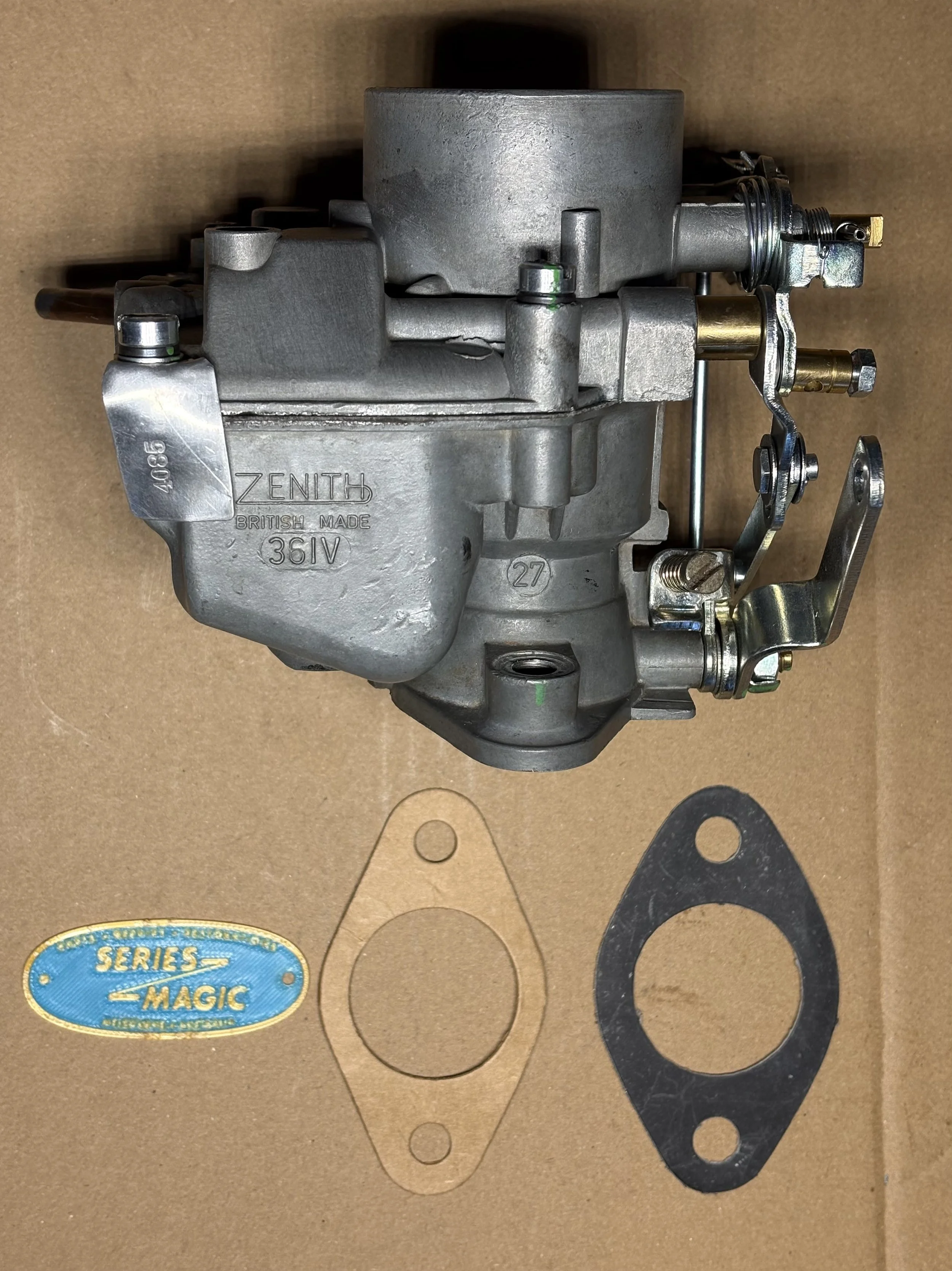 ERC2886 554149 Restored Genuine Zenith 361V or 36IV Carburettor for Series 2 2a 3 Land Rovers
