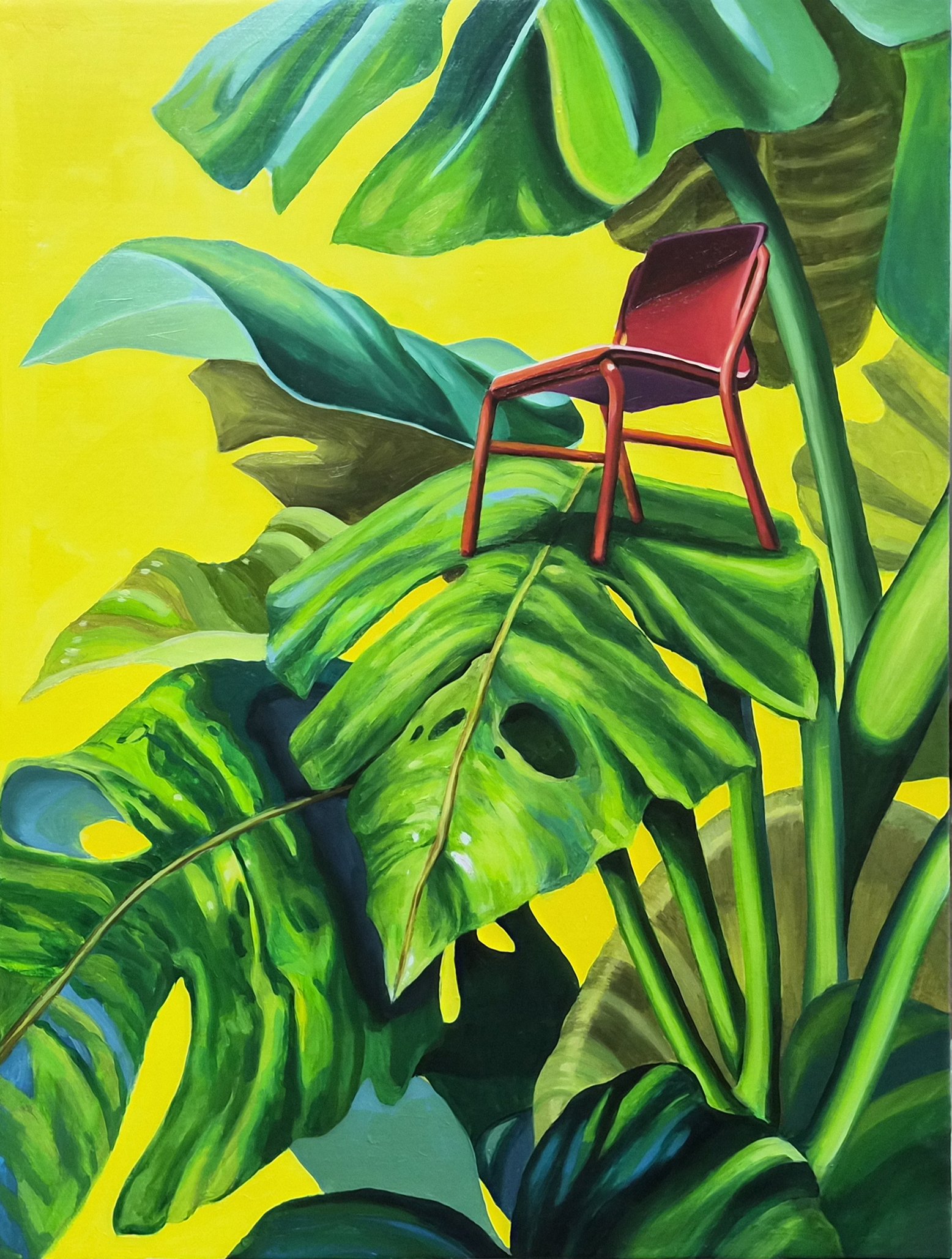 Red territory, Oil on Canvas, 41x32cm, 2026 