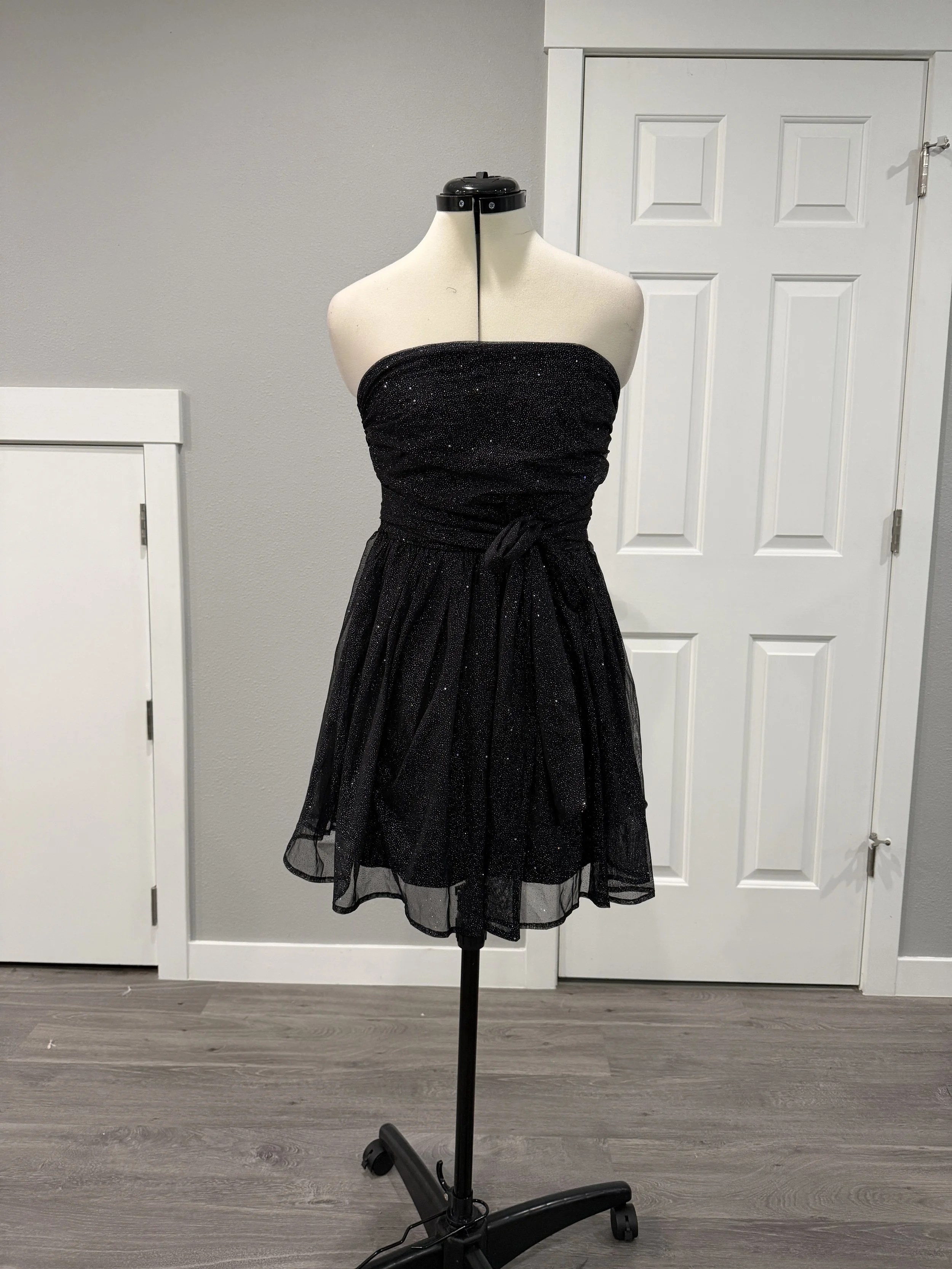 Sparkly Black (XS-M)