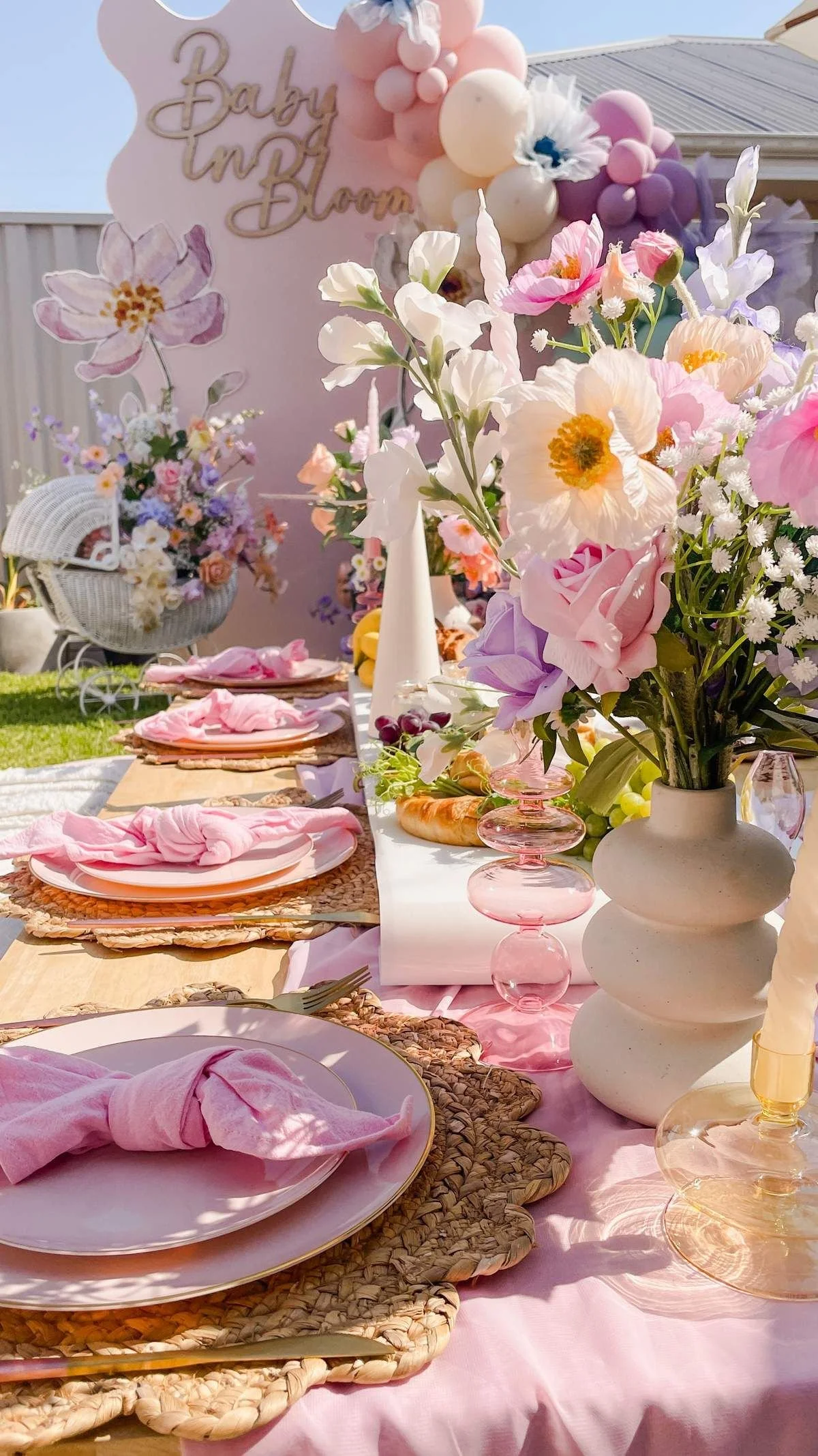 Private Event- Baby Shower with Wine and Bloom Bar