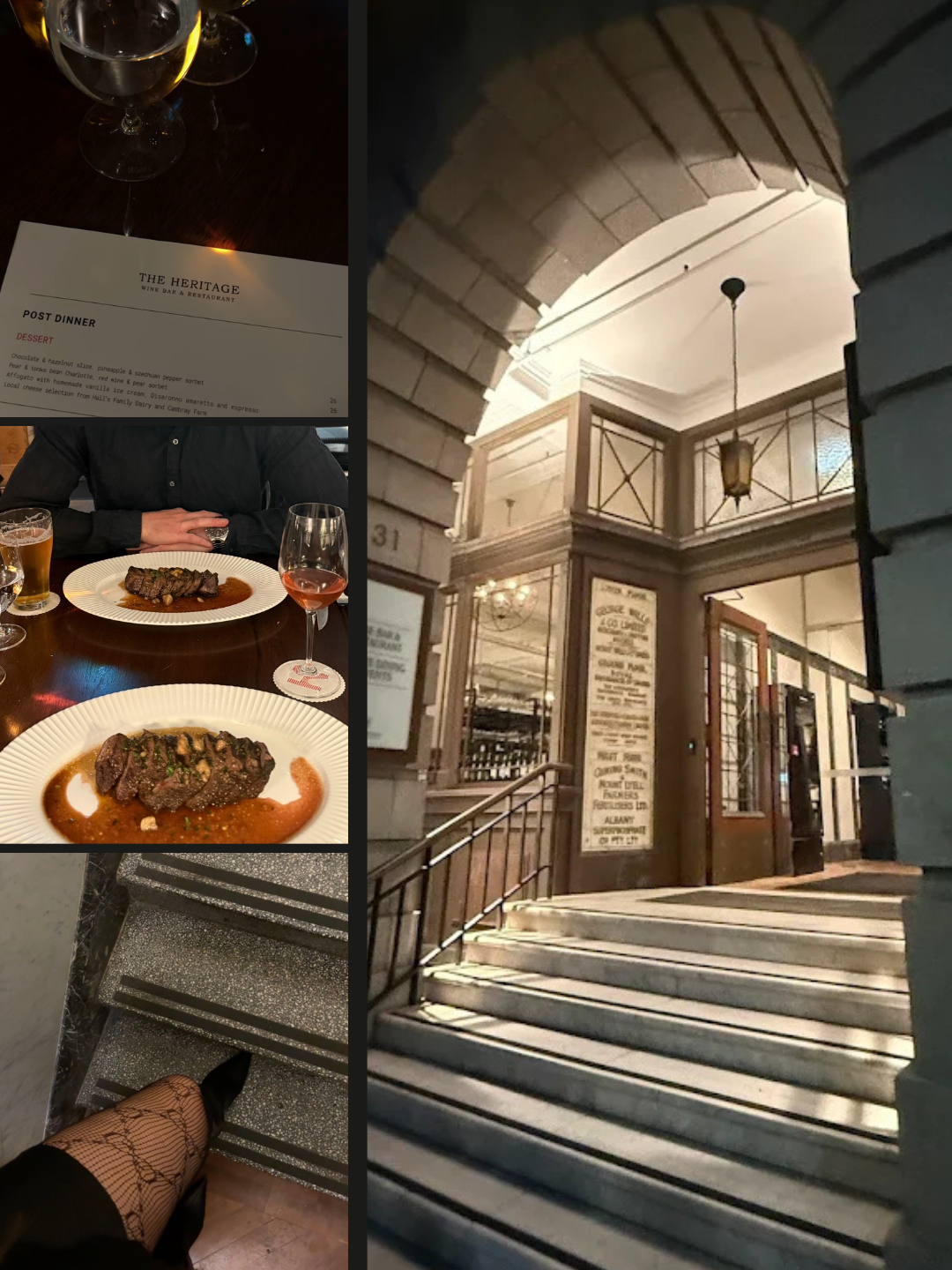 HERITAGE WINE BAR &amp; RESTAURANT