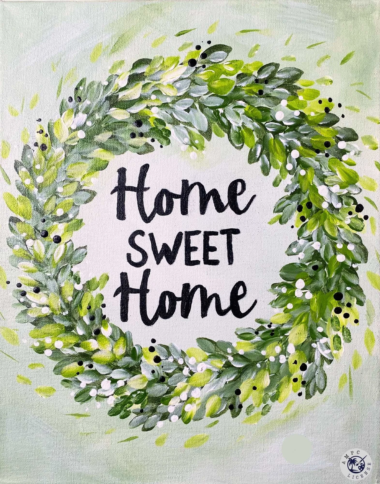 Home Sweet Home Wreath