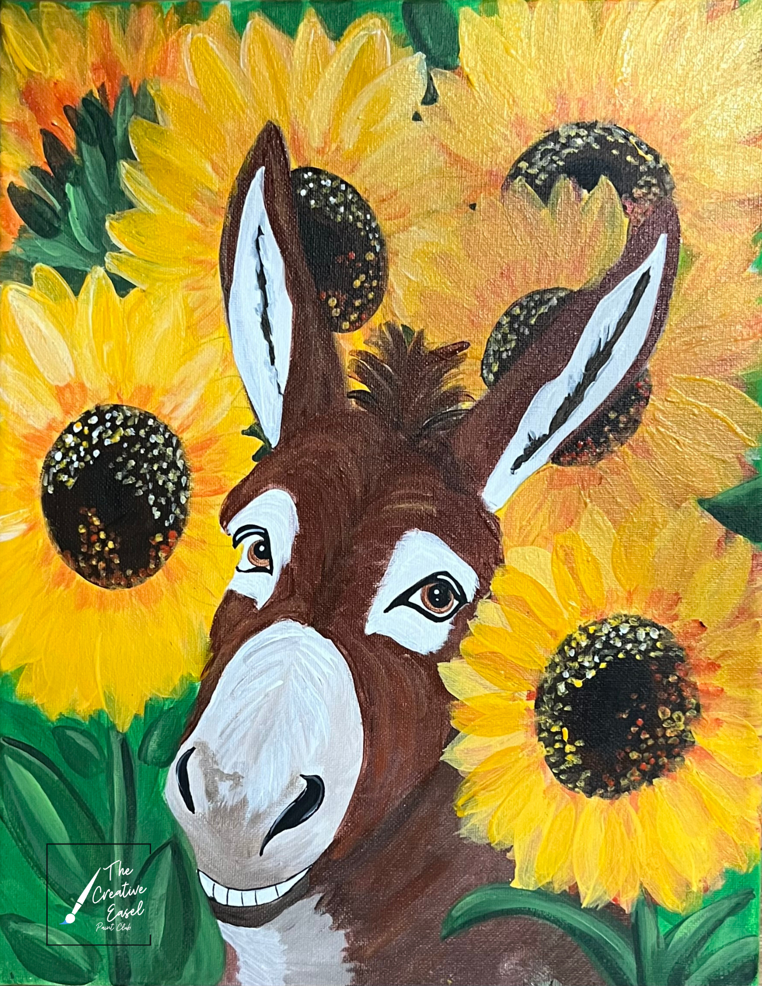 Sunflower Donkey