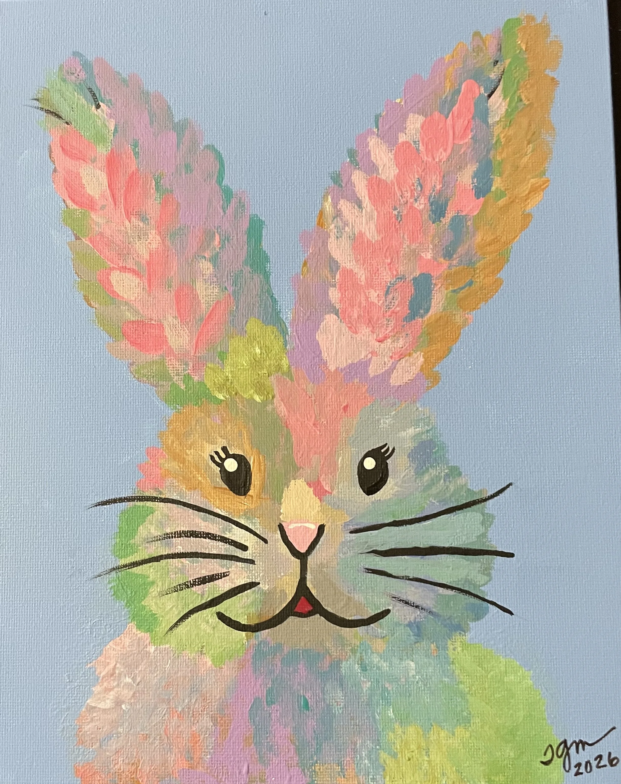 Colorful Bunny