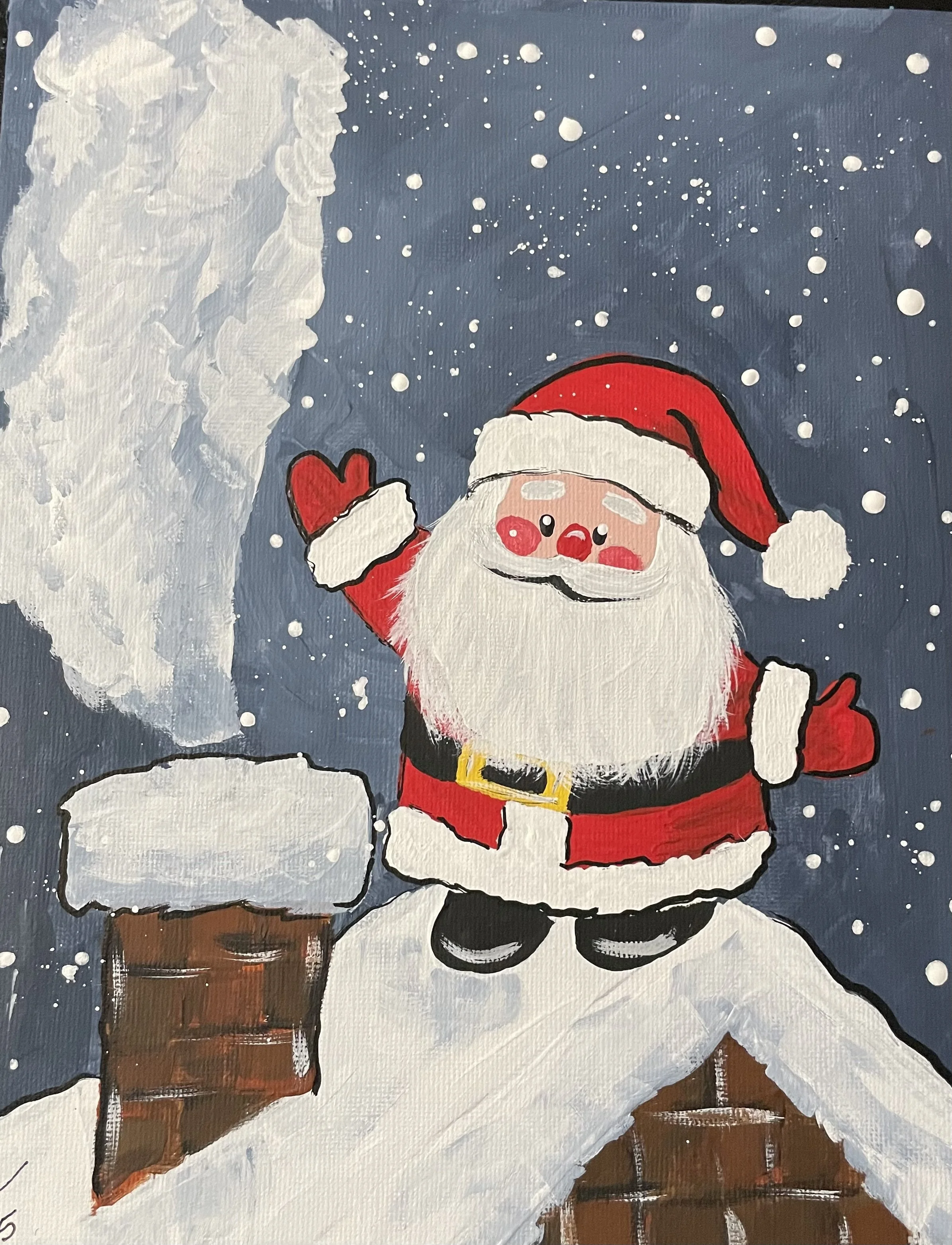 Santa on the Rooftop