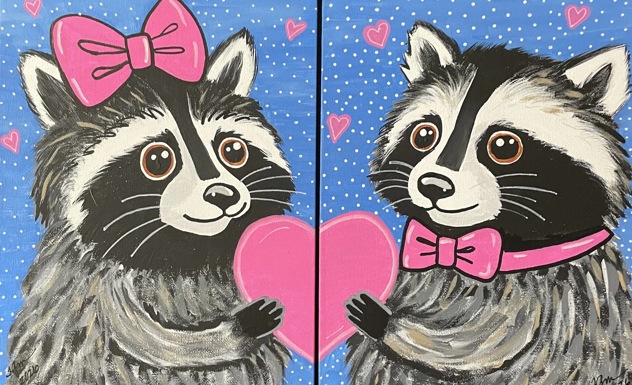 Valentine Raccoons