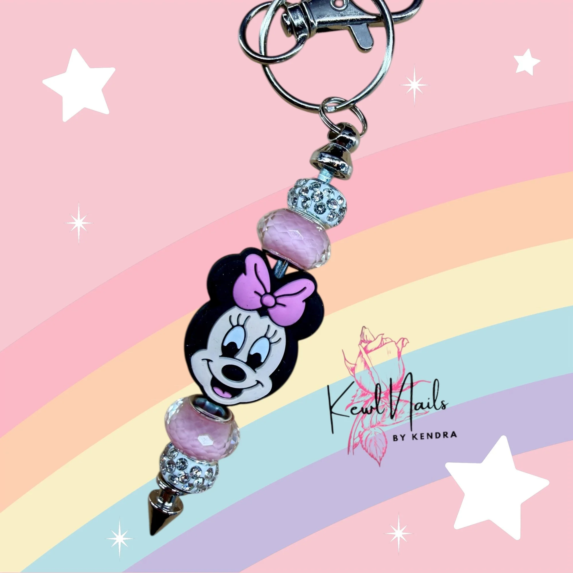 Mini Mouse Keychain