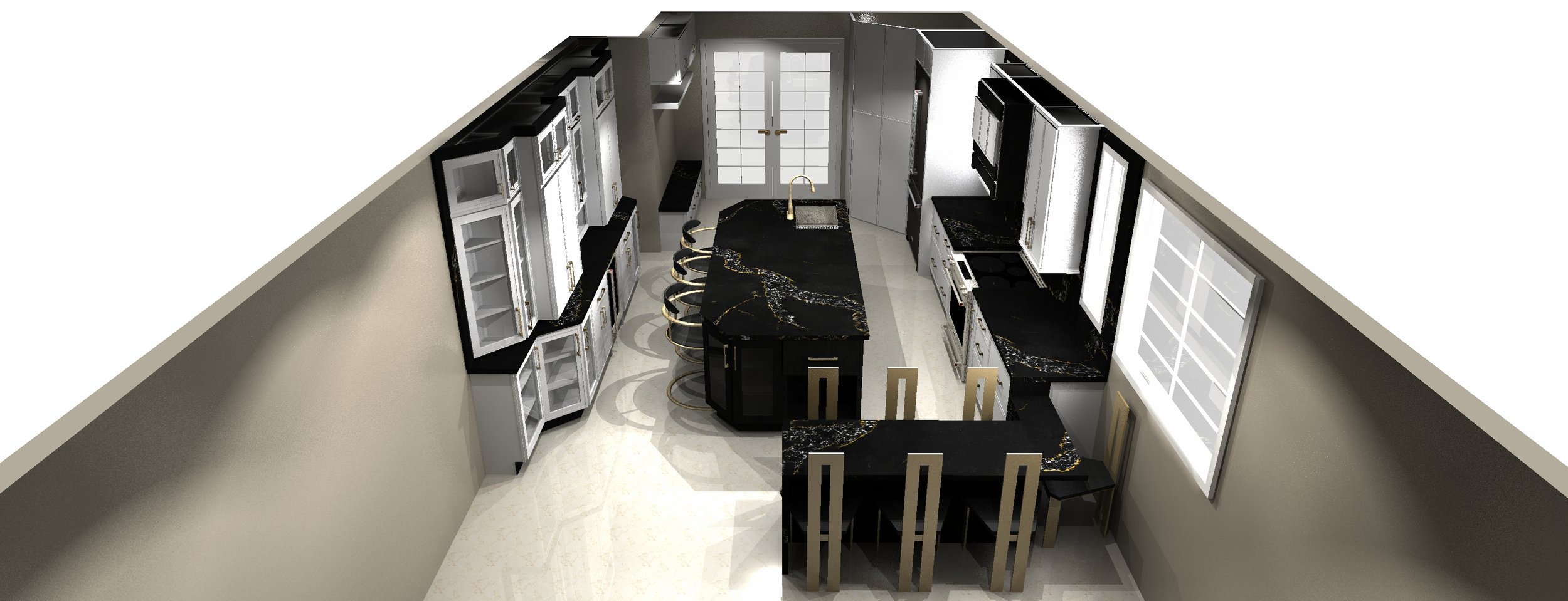 Structural Layout and Interior Design Creation