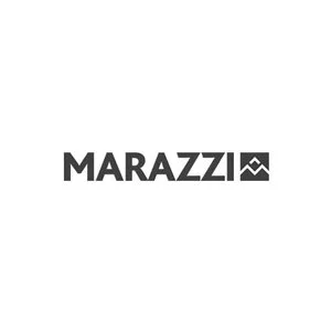 Marazzi-logo keskellä valkoisella taustalla.