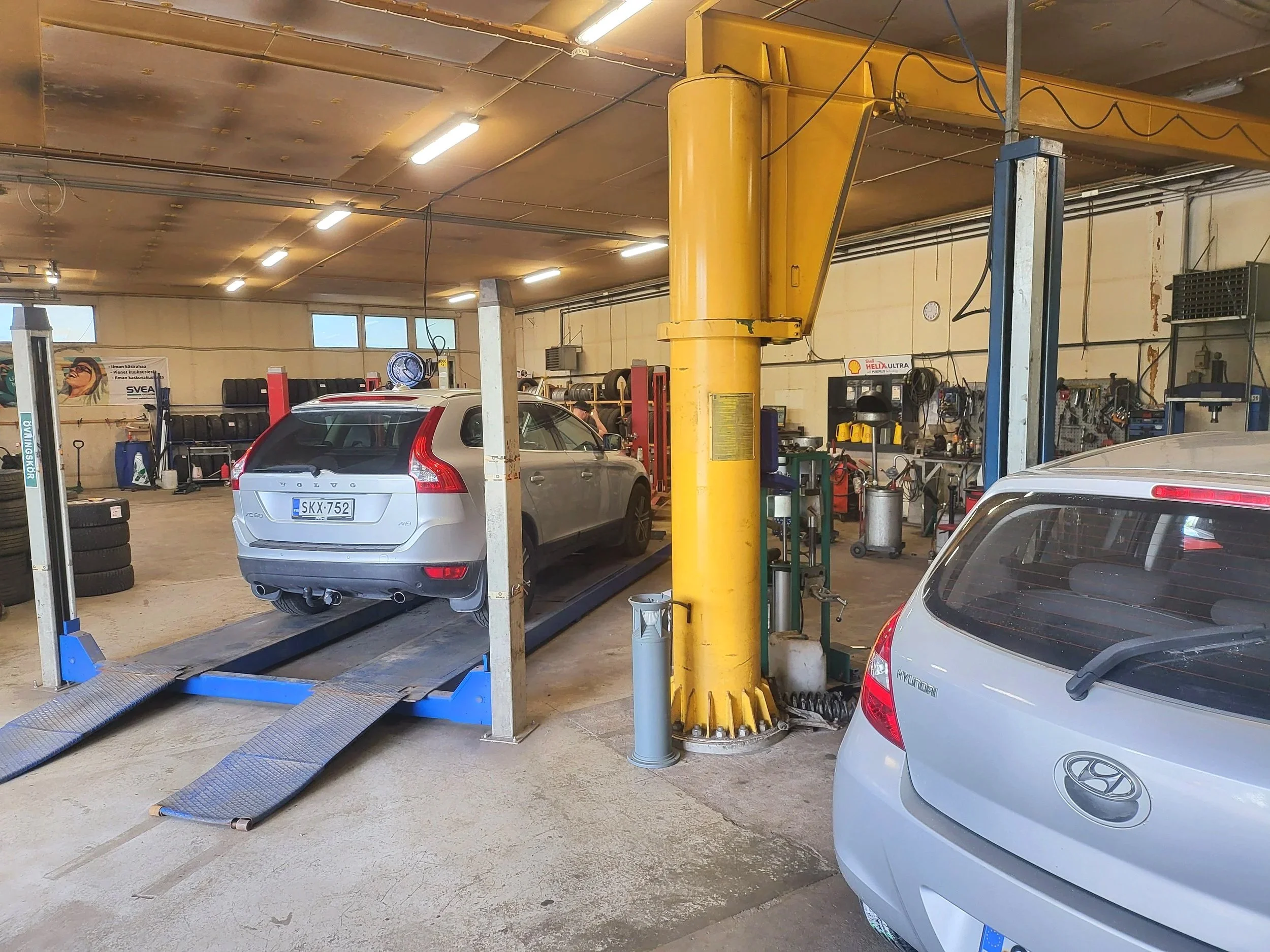 Hetemark Kalajoki autohuolto halli