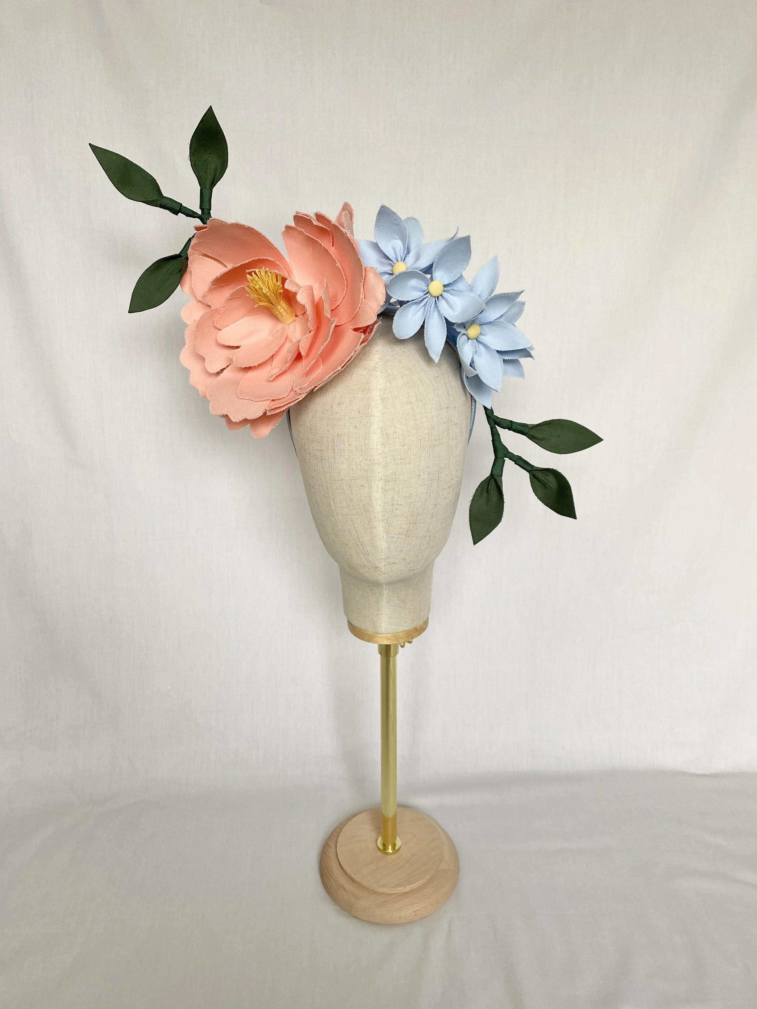 Pink and Blue Flowers 
- Hire $60 per week 
- Retail $425