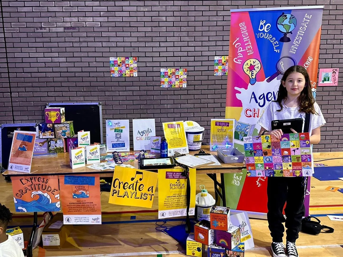 What a day at the Healthy Schools Festival today!We turned up the volume and proudly SHOUTED OUT LOUD about Agents of Change &mdash; and wow, did our amazing pupil ambassadors deliver! They stepped up with confidence, found their brave, and absolutel