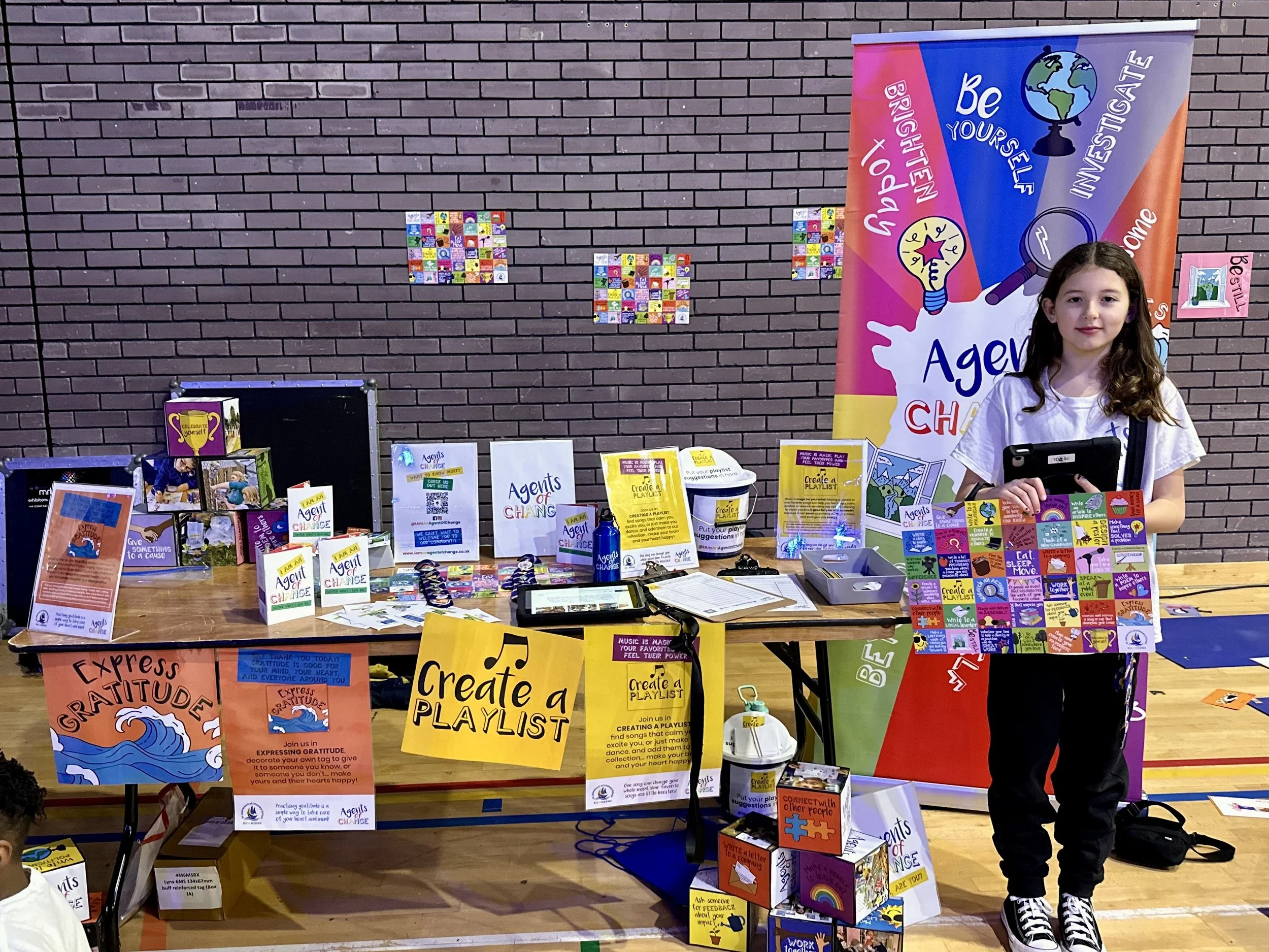 Taking the Stage at the Healthy Schools Festival