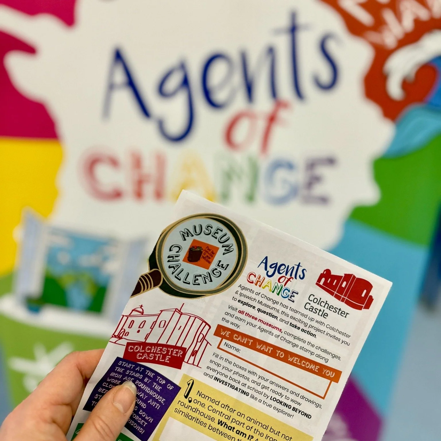 We are loving seeing all of your @colmuseums 🔎MUSEUM CHALLENGE🔍 sheets filled in, seeing your best battle pose photos and hearing all about your adventure quest to source the answers to your questions! Please keep sending in your sheets and photos.