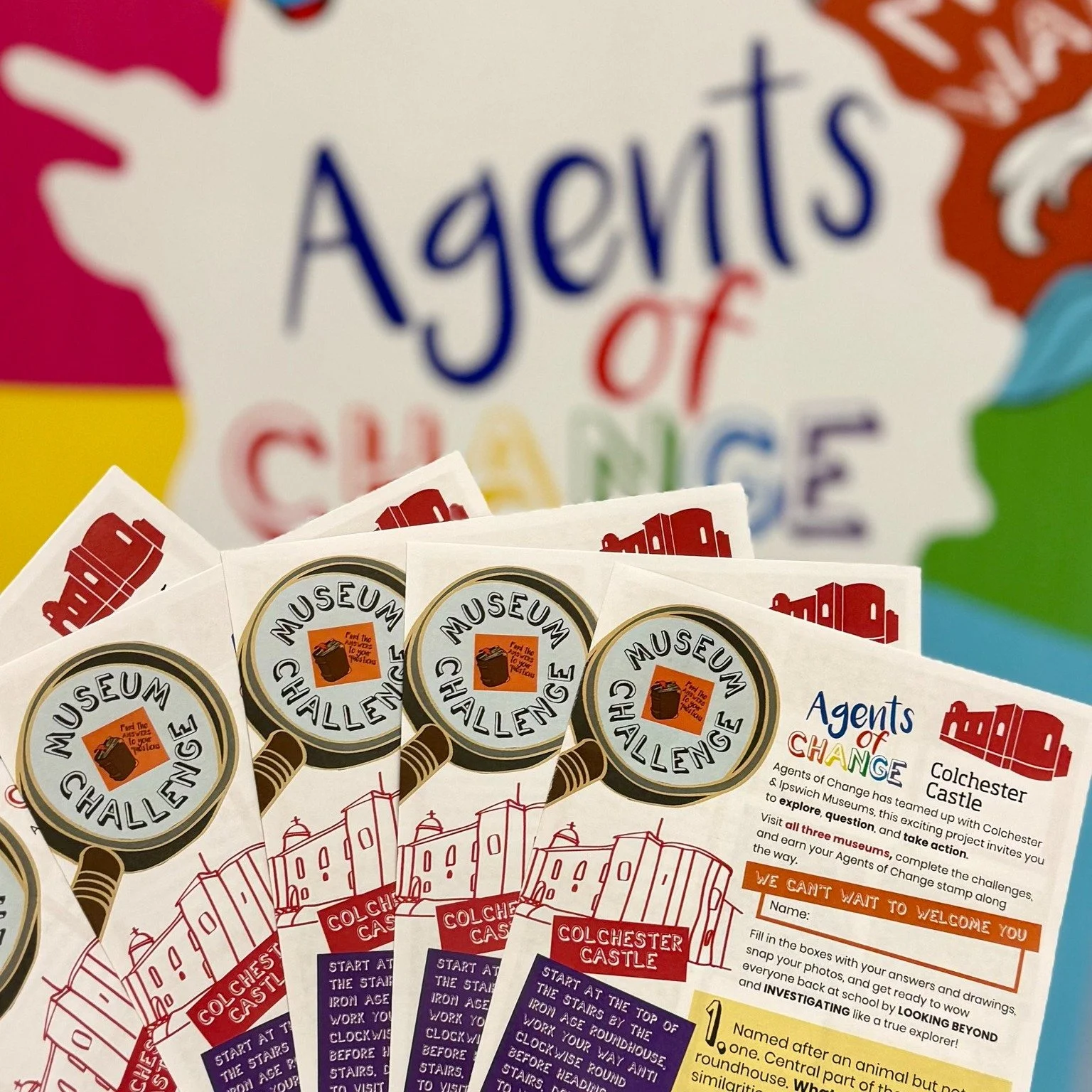 Looking for something fun to do over the holidays? The Agents of Change @colmuseums Challenge is the perfect way to explore, investigate, and discover at Colchester Castle, the Natural History Museum, and Hollytrees Museum! 🕵️&zwj;♂️🏰🌿
Complete th