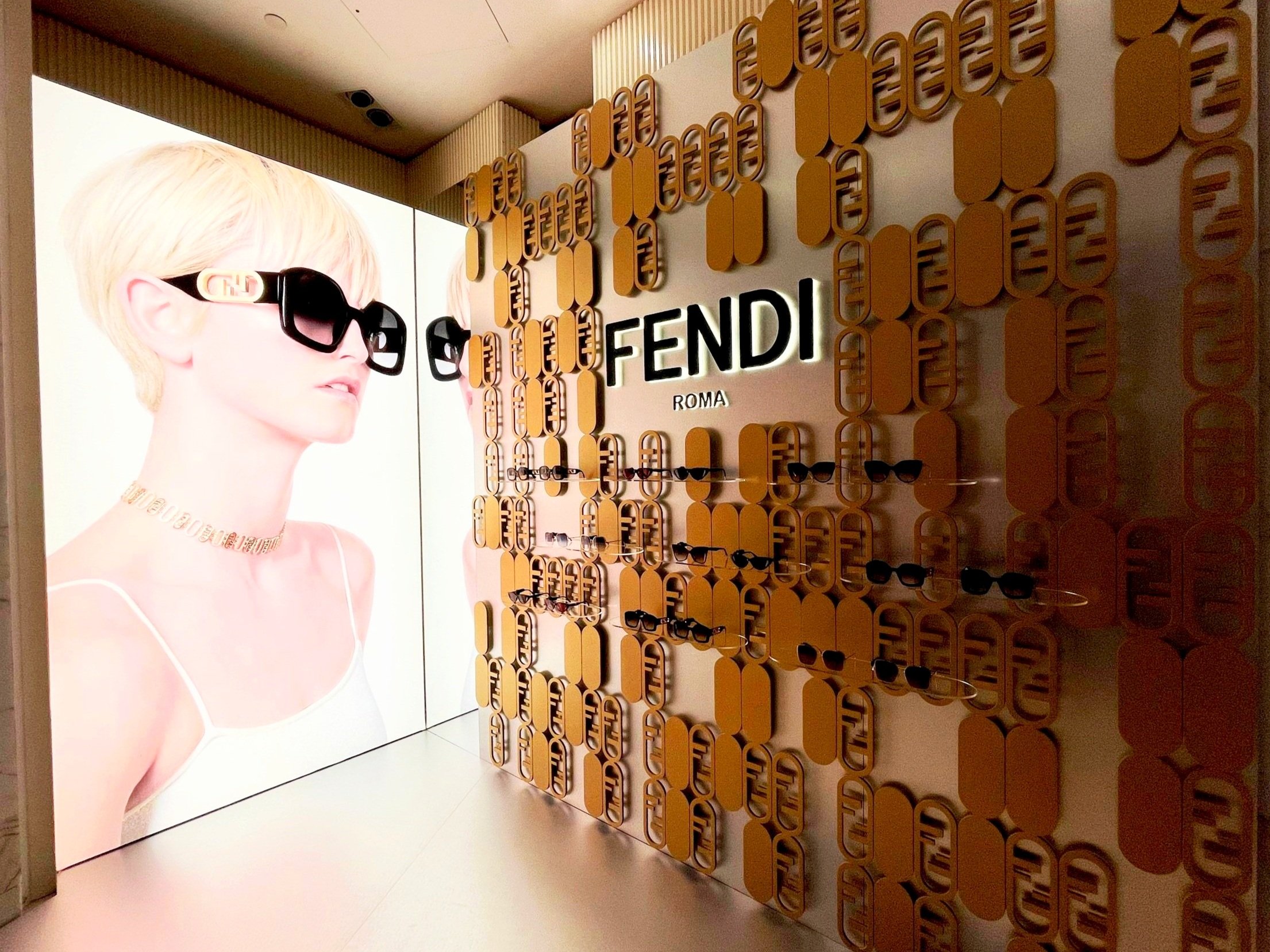 Fendi Display Concept at Harrods London by Vision Visual Marketing Company