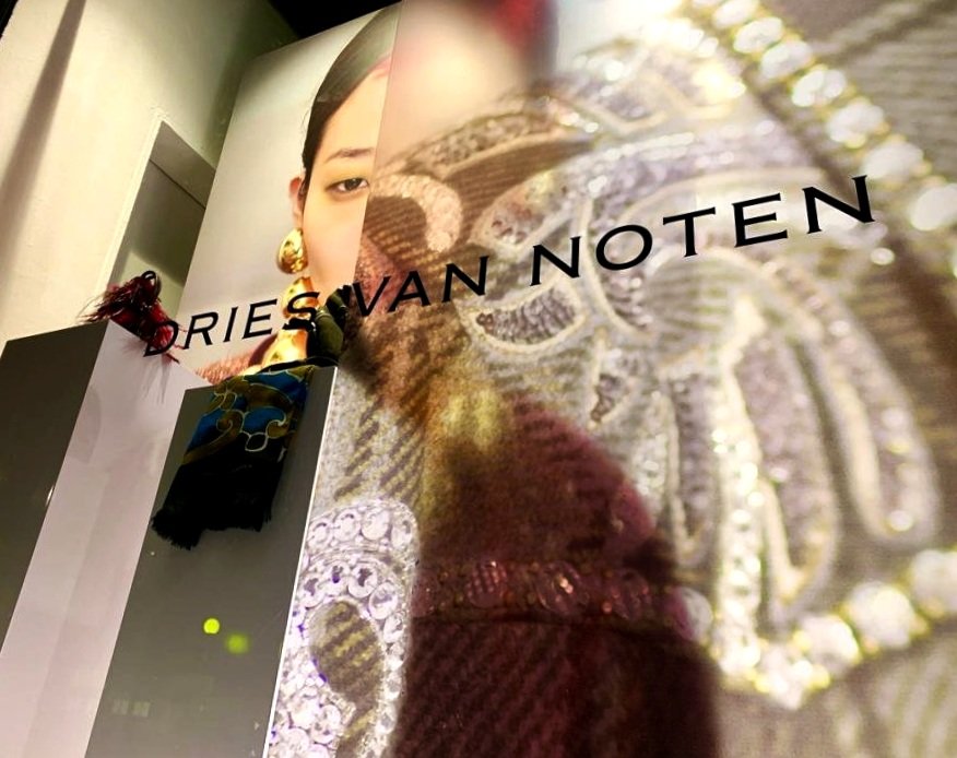Dries Van Noten Window Display at Liberty, London by Vision Creative Visual Marketing