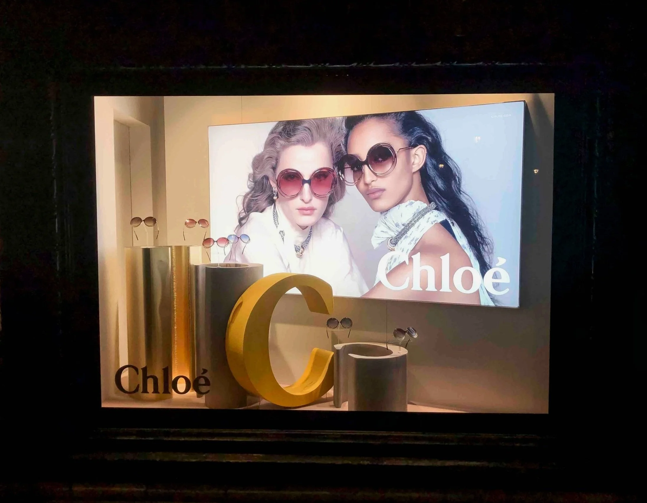 Chloe Window Installation for Liberty London. Designed and Created by Vision, Creative Visual Marketing.