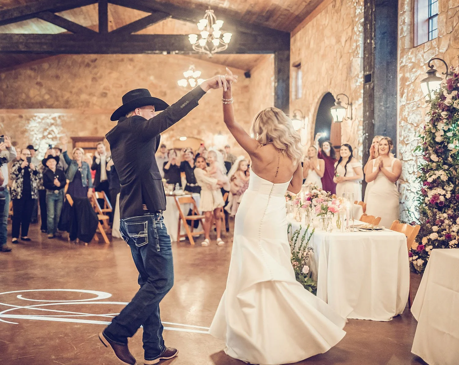 Bella Vita Ranch, a Tuscan style indoor and outdoor wedding venue in Stephenville, Texas