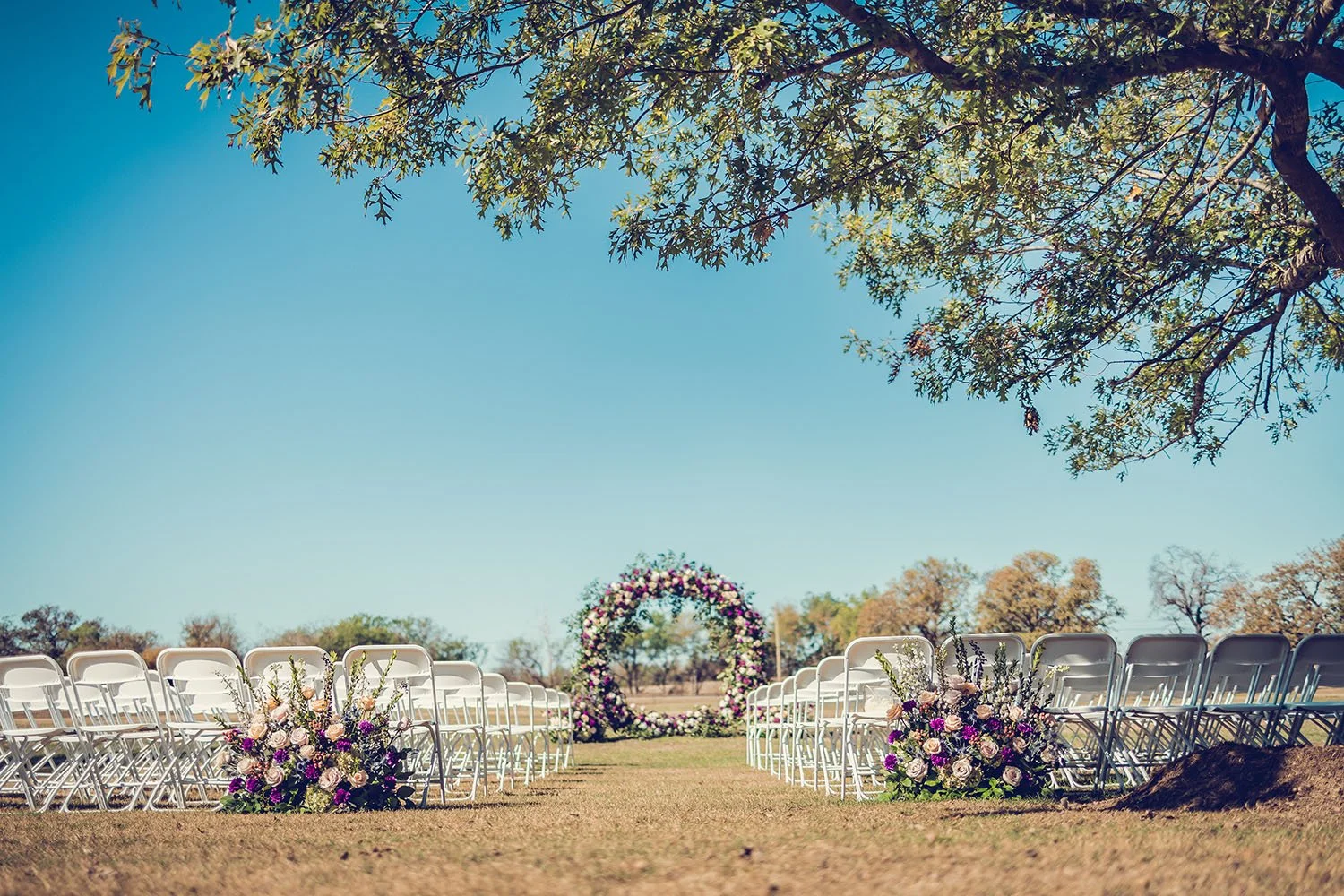 Bella Vita Ranch, a Tuscan style indoor and outdoor wedding venue in Stephenville, Texas