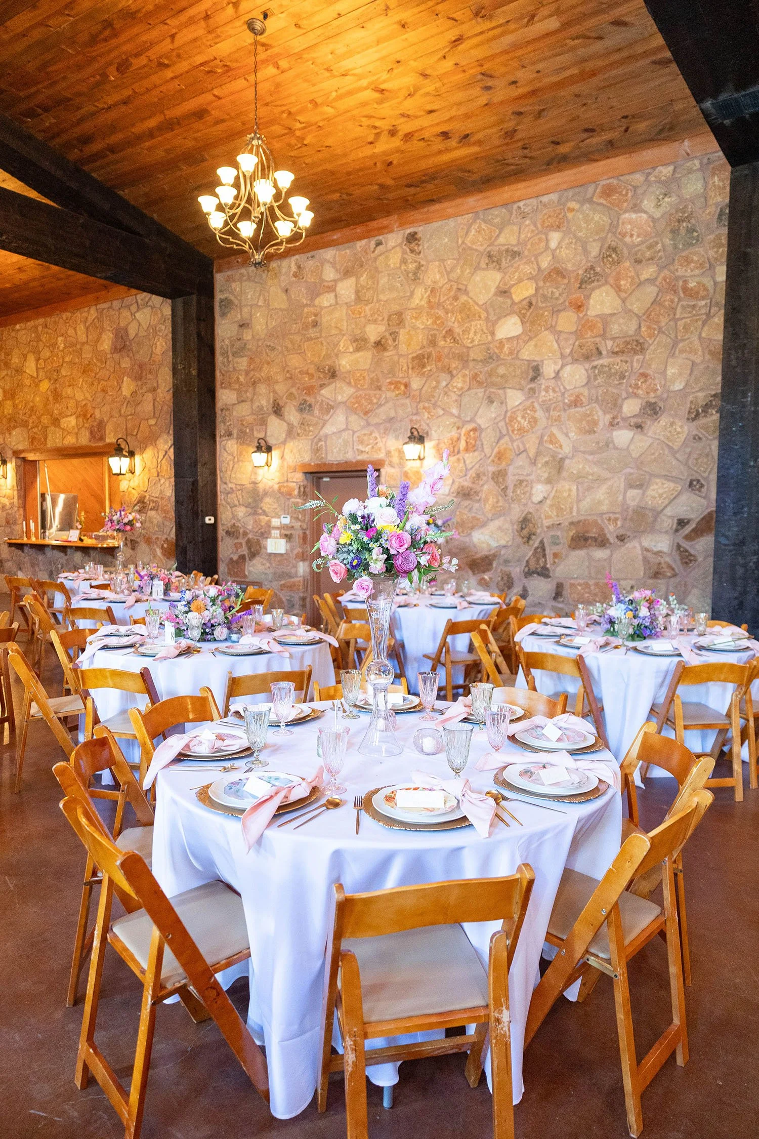 Bella Vita Ranch, a Tuscan style indoor and outdoor wedding venue in Stephenville, Texas