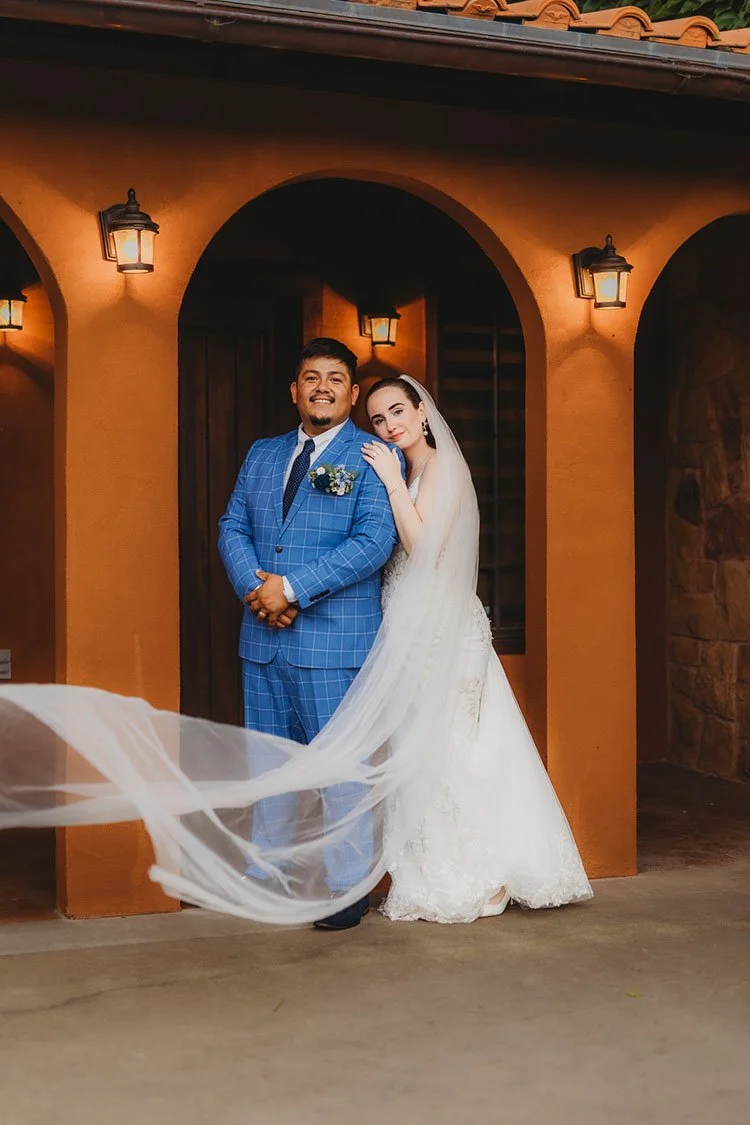 Tuscan hacienda wedding photo