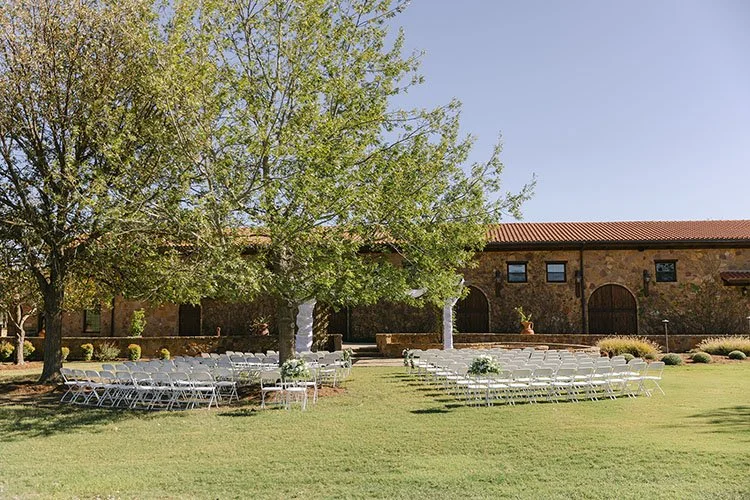 Bella Vita Ranch, a Tuscan style indoor and outdoor wedding venue in Stephenville, Texas