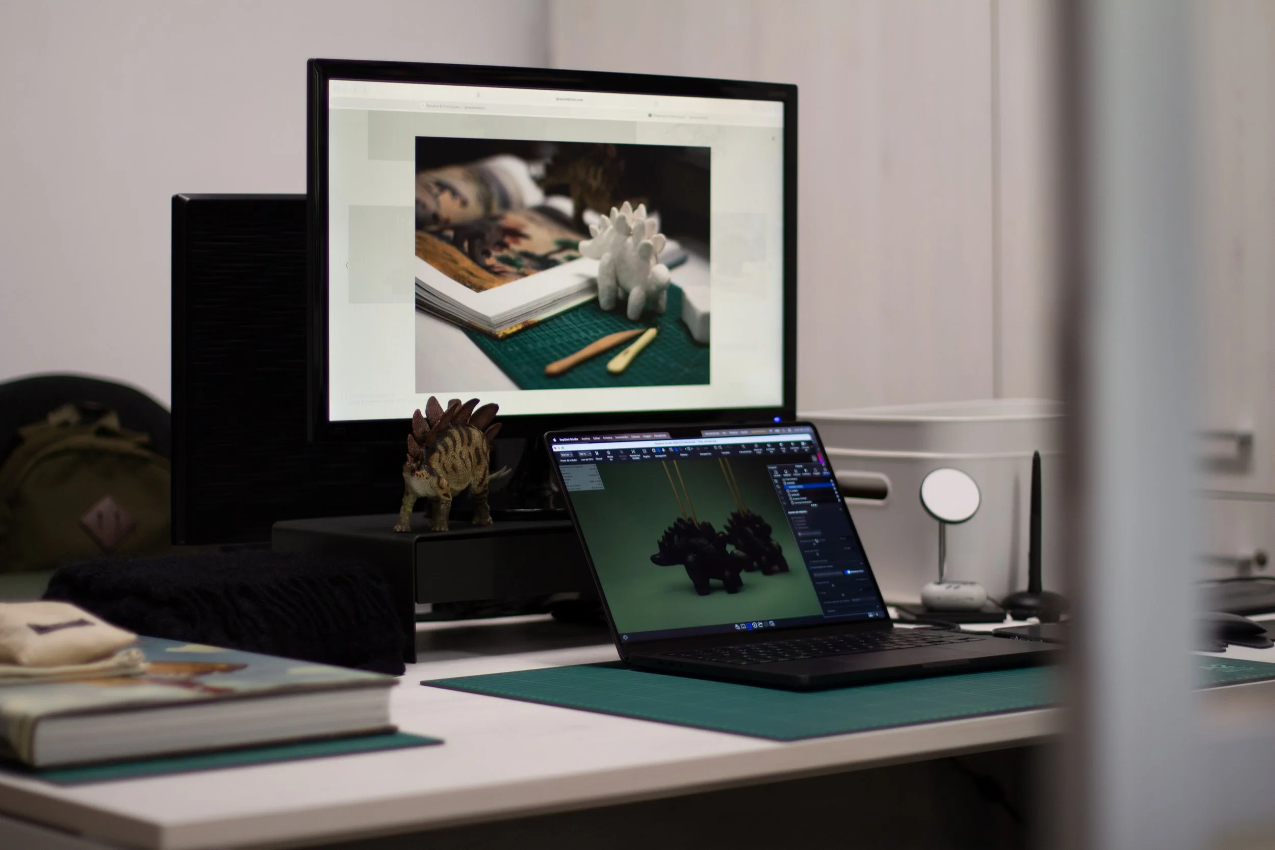 ignaciodeltoro · stegosausauros keropighio