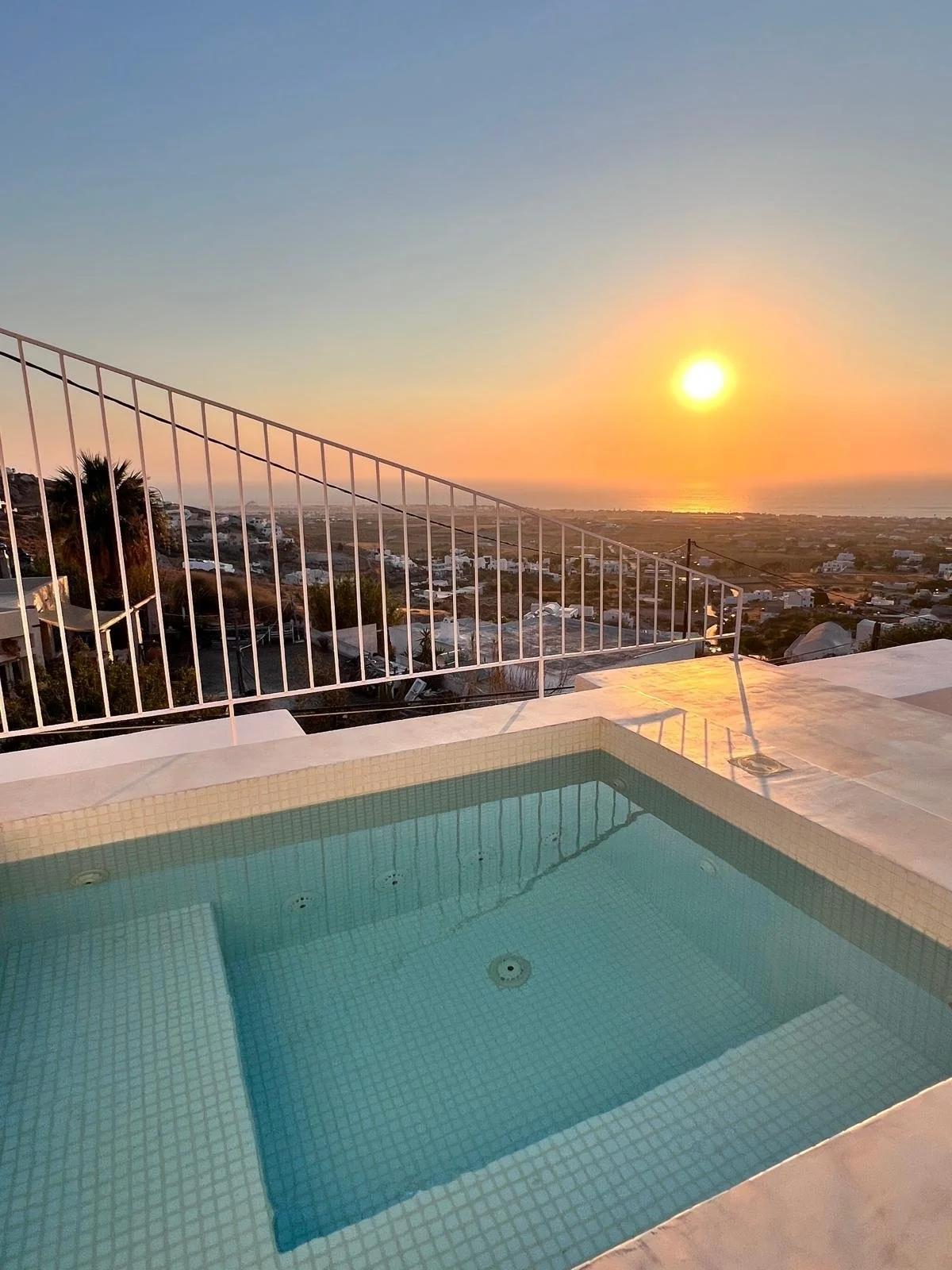 Santorin Hôtel & vu Sunset