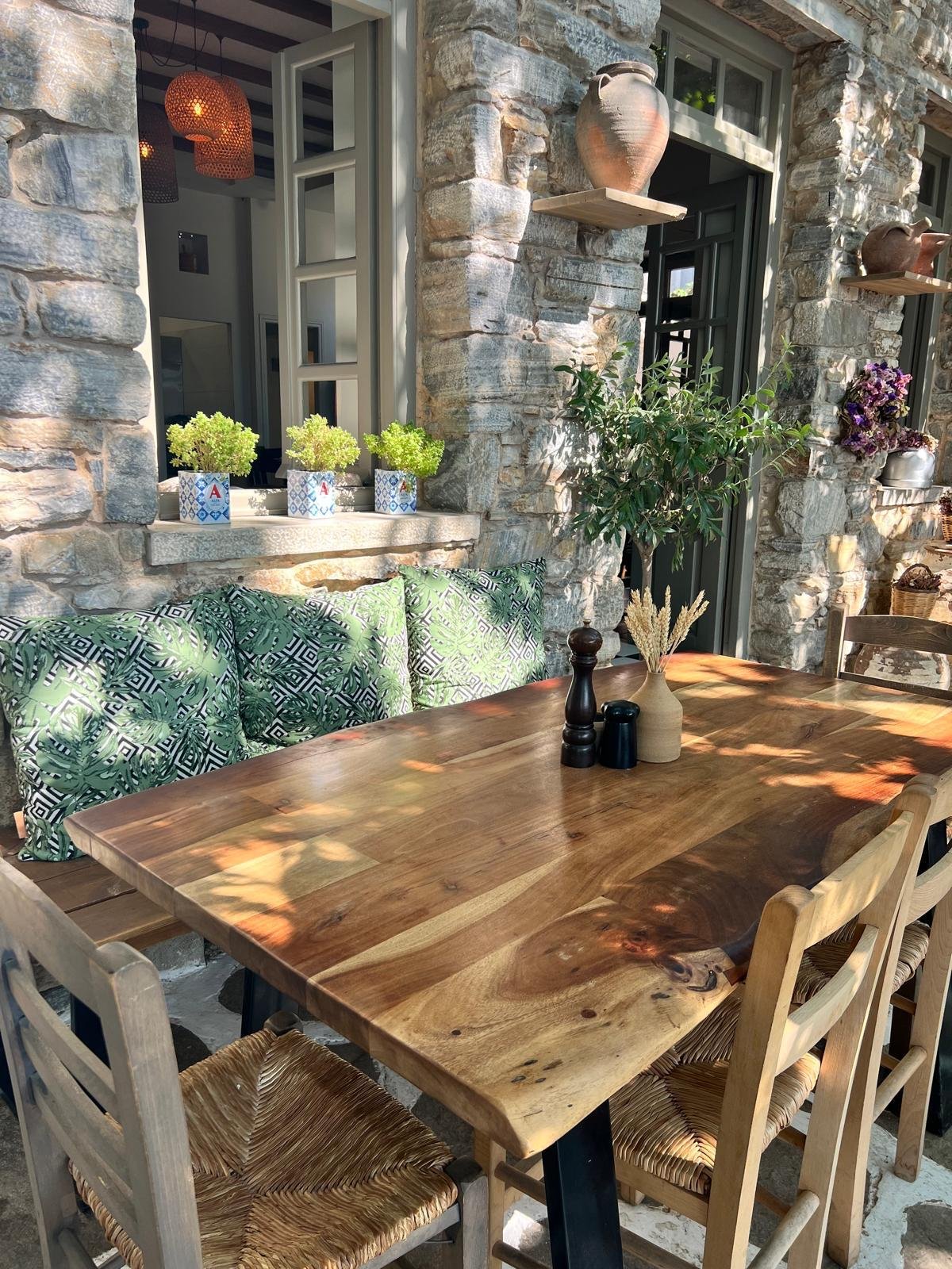 Paros - café - fleur place