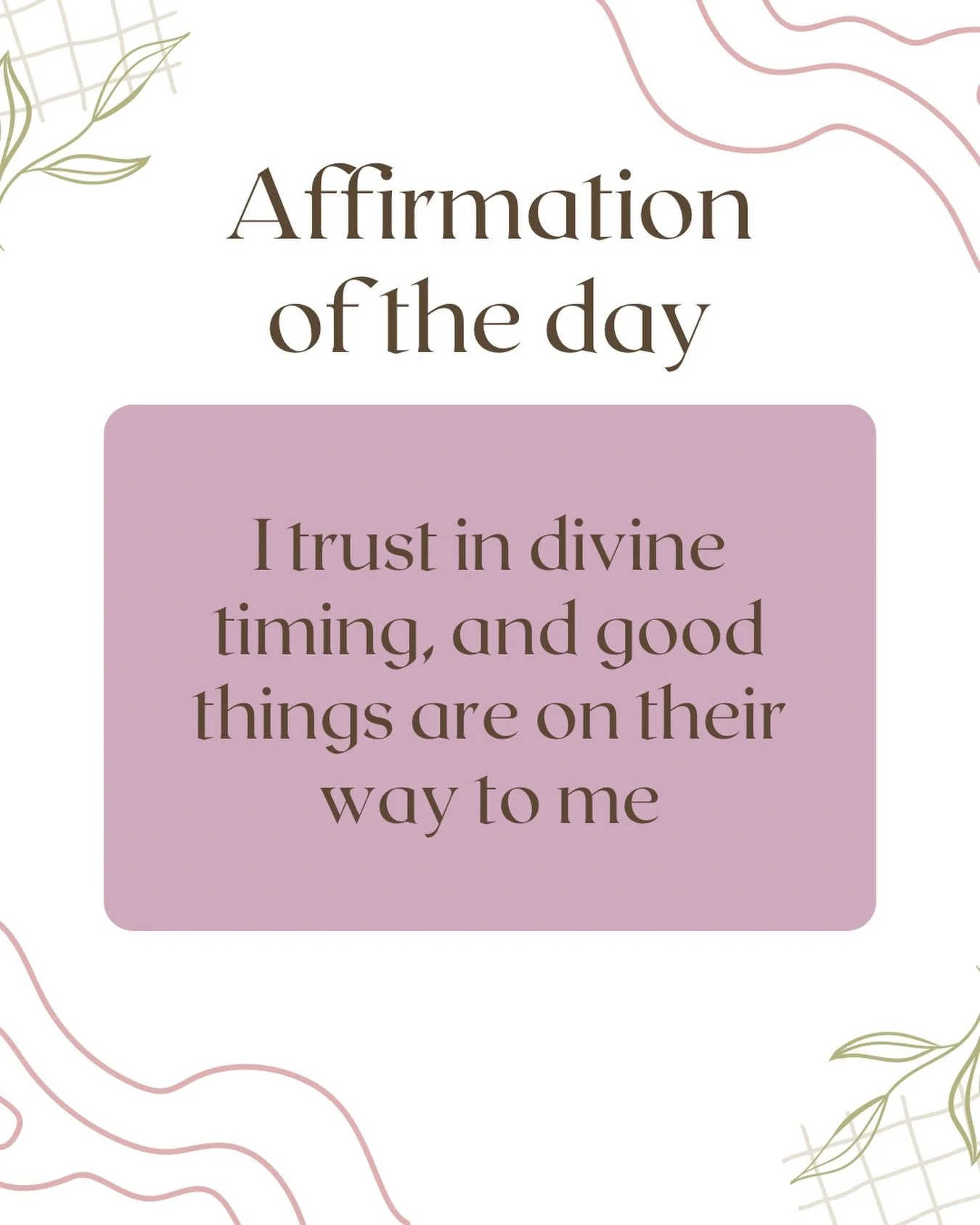 #affirmations #affirmationoftheday #divinetiming