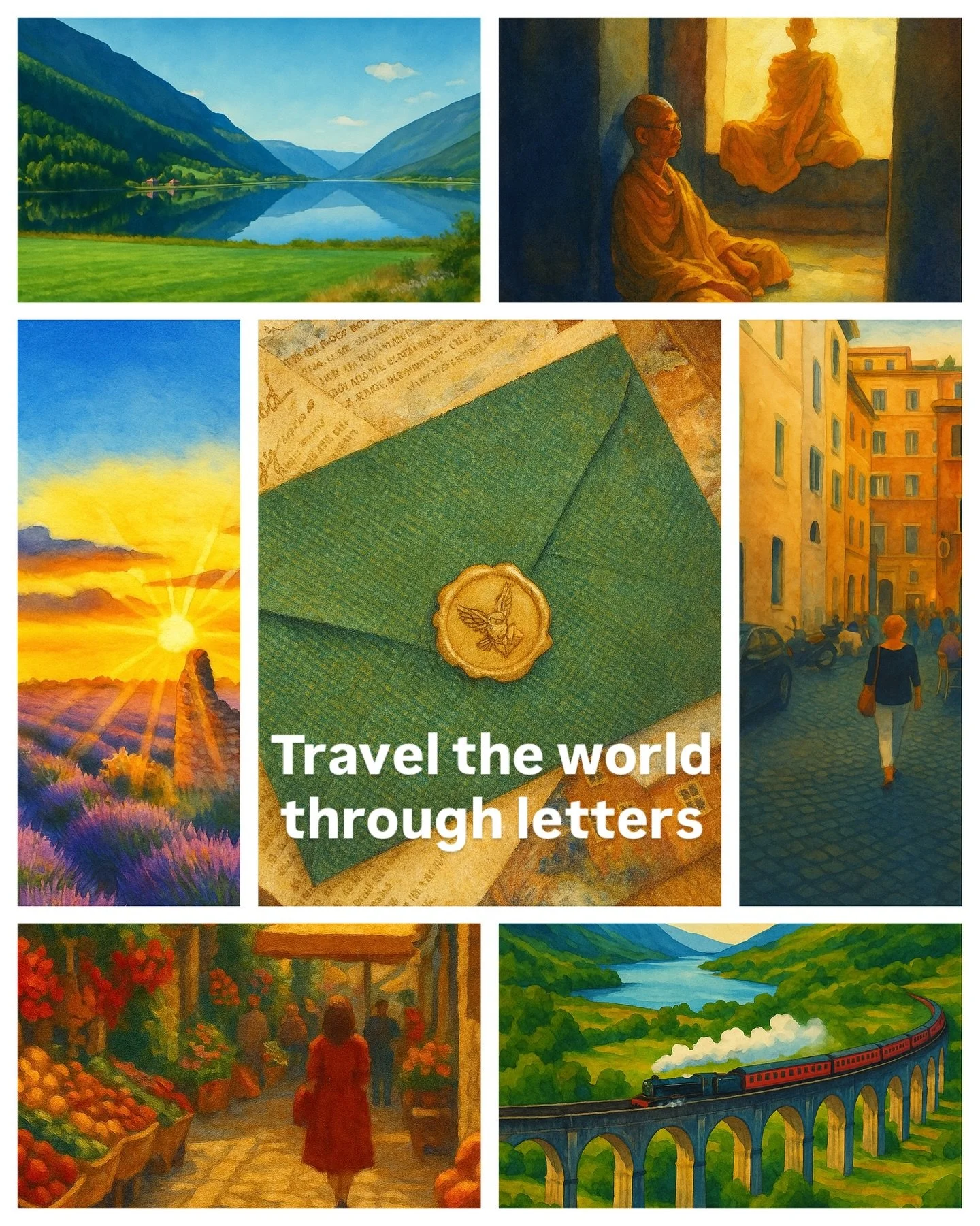 Travel the world through letters. 🦉✉️

The Wandering Owl Letters has taken flight, and the website is now live.

Behind every envelope is a simple belief: children learn best through curiosity, story, and connection.

Each month, a real letter arriv